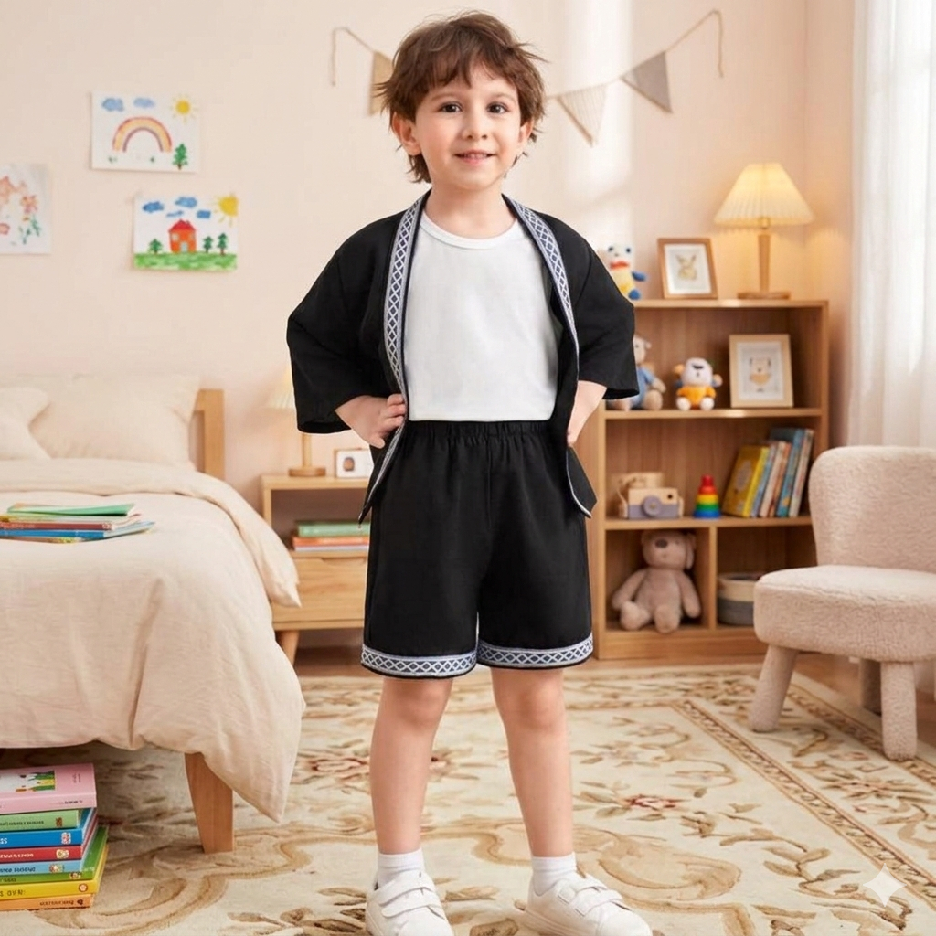 Premium  Kimono Anak Outher Kids Etnik Batik