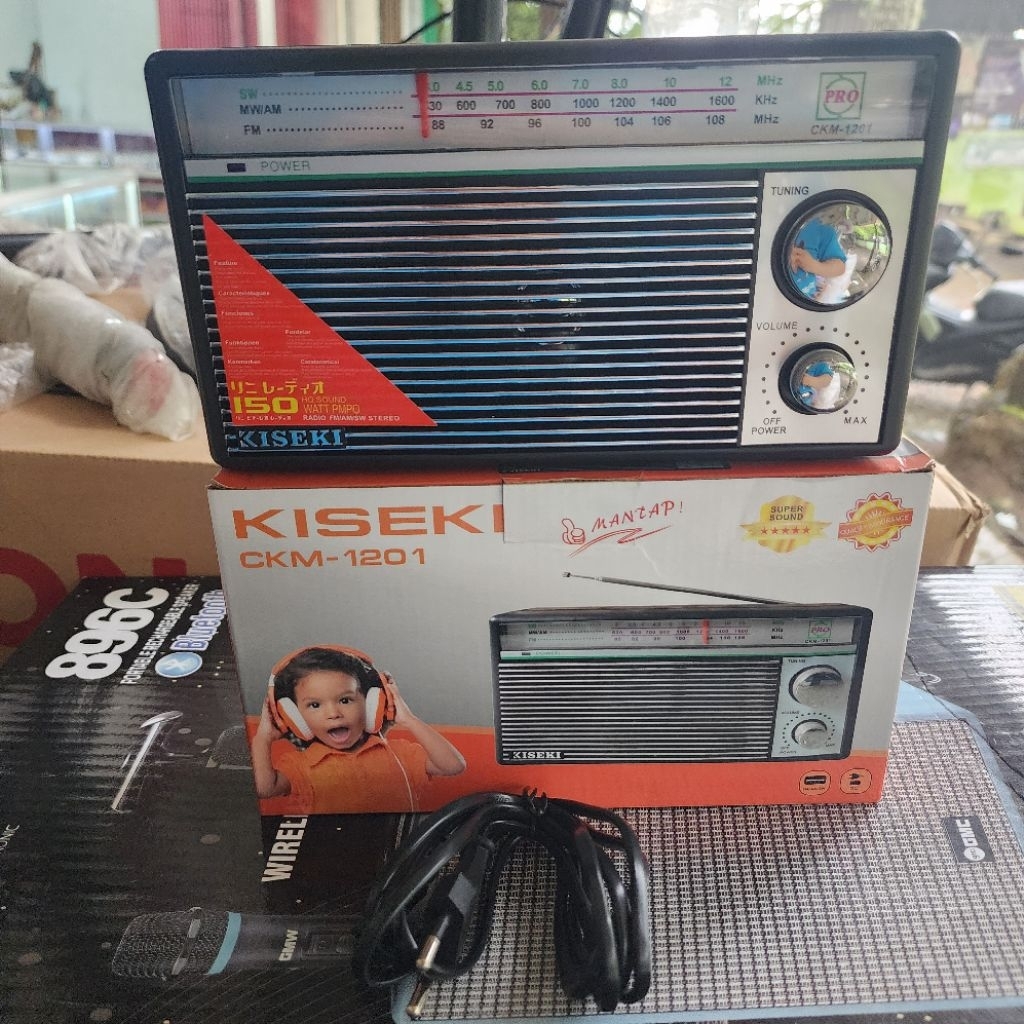 kiseki CKM-1201 Radio Portable - FM/AM/SW