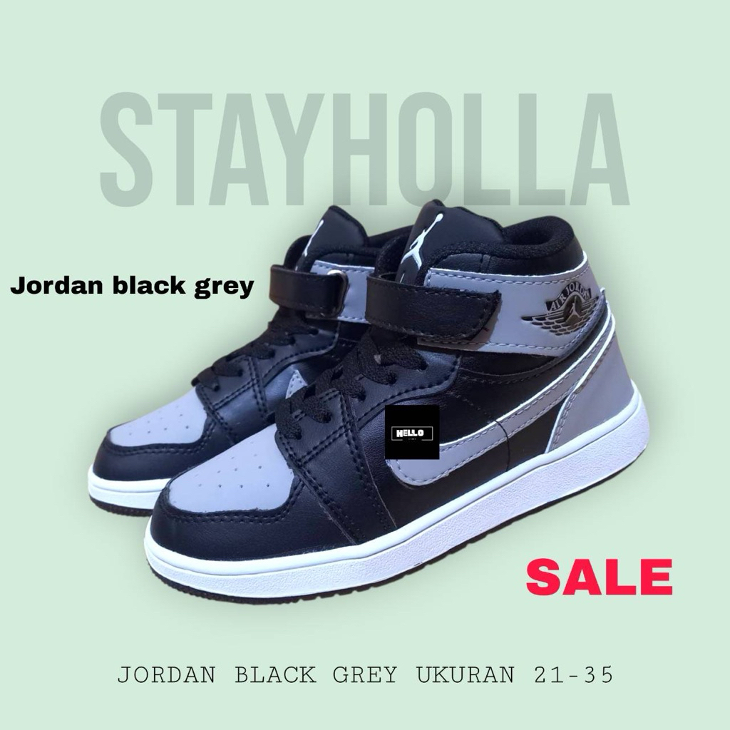 Sepatu sneakers jordan kids sepatu anak laki laki perempuan sepatu jordan basket ball size 21-35