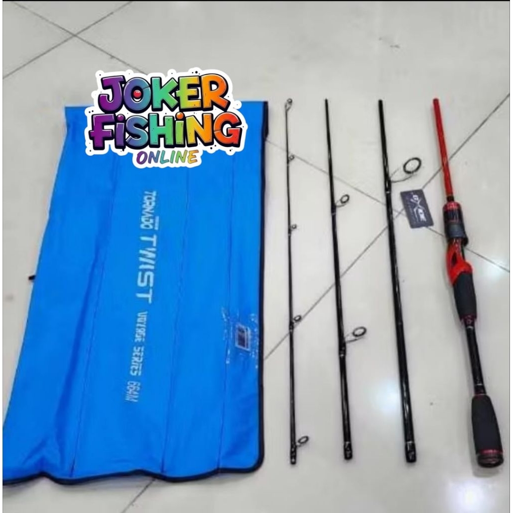 JORAN TRAVEL TORNADO TWIST VOYAGE CARBON HRH (198/210) JORAN SAMBUNG 4