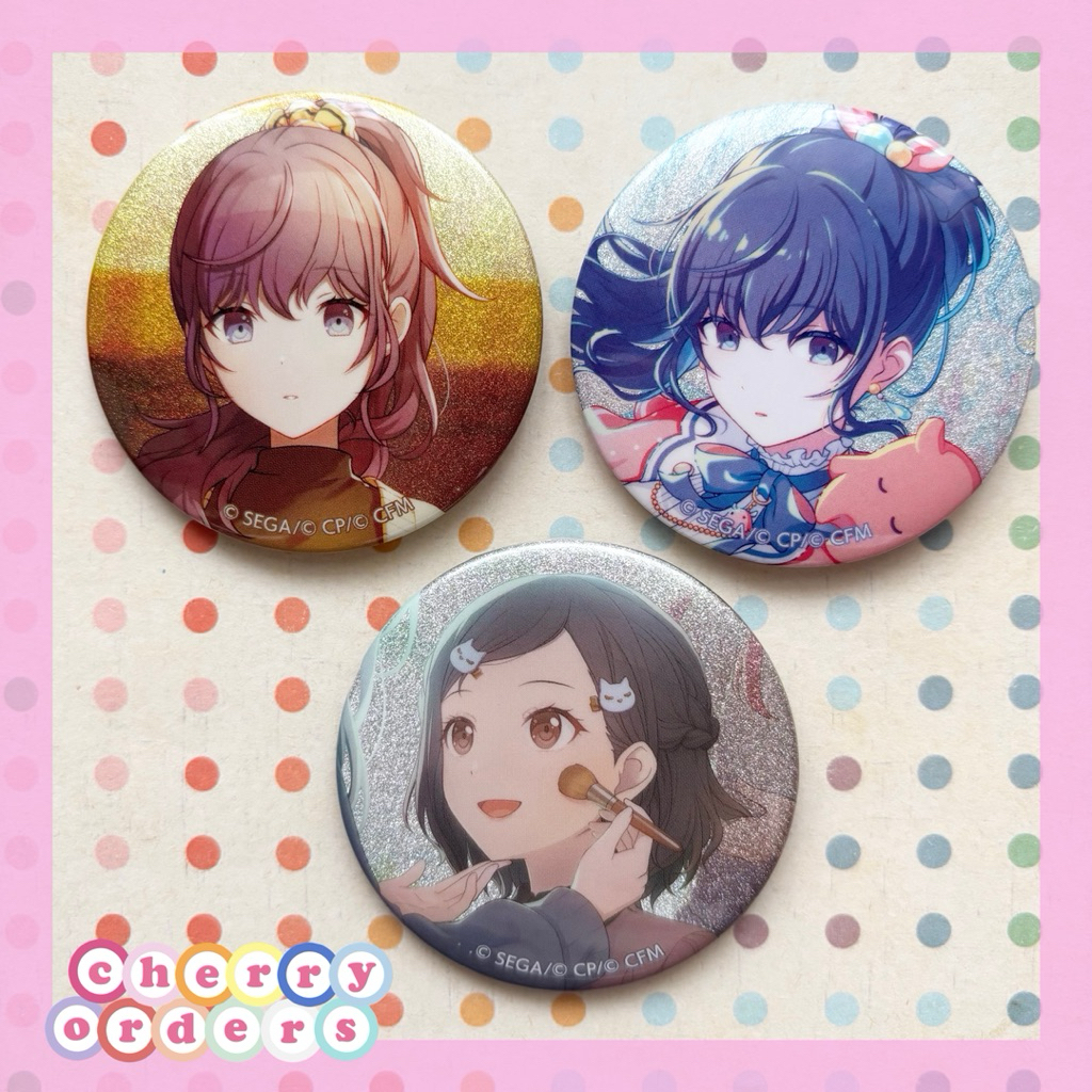 Project SEKAI Glitter Can Badge 25-ji, Nightcord de.