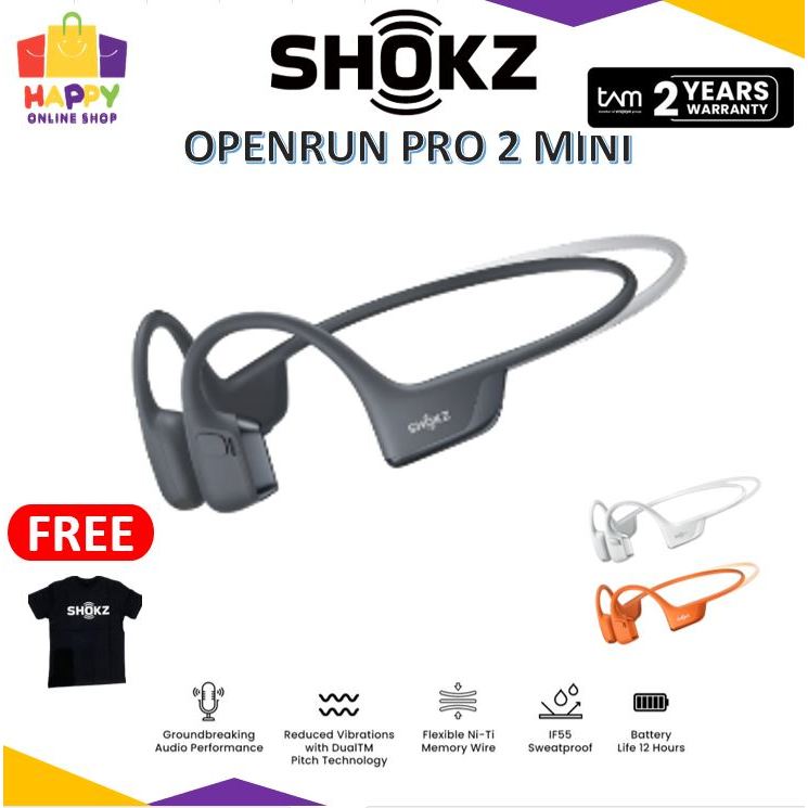 Shokz Openrun Pro 2 Mini Wireless Bone Conduction Headphone