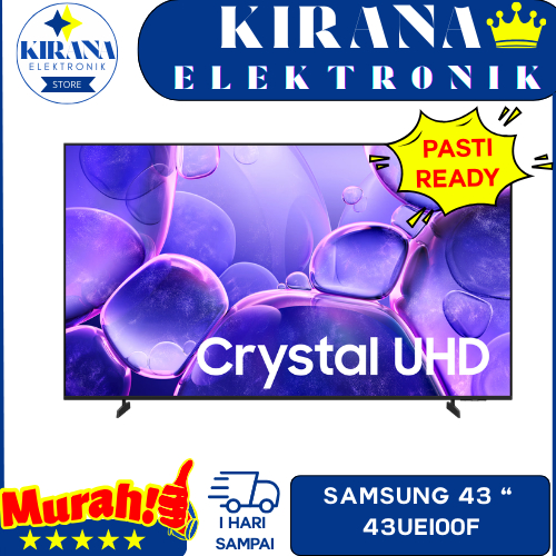 TV SAMSUNG 43UE100F 43 INCH CRYSTAL UHD 4K SMART TV UA43UE100FKXXD