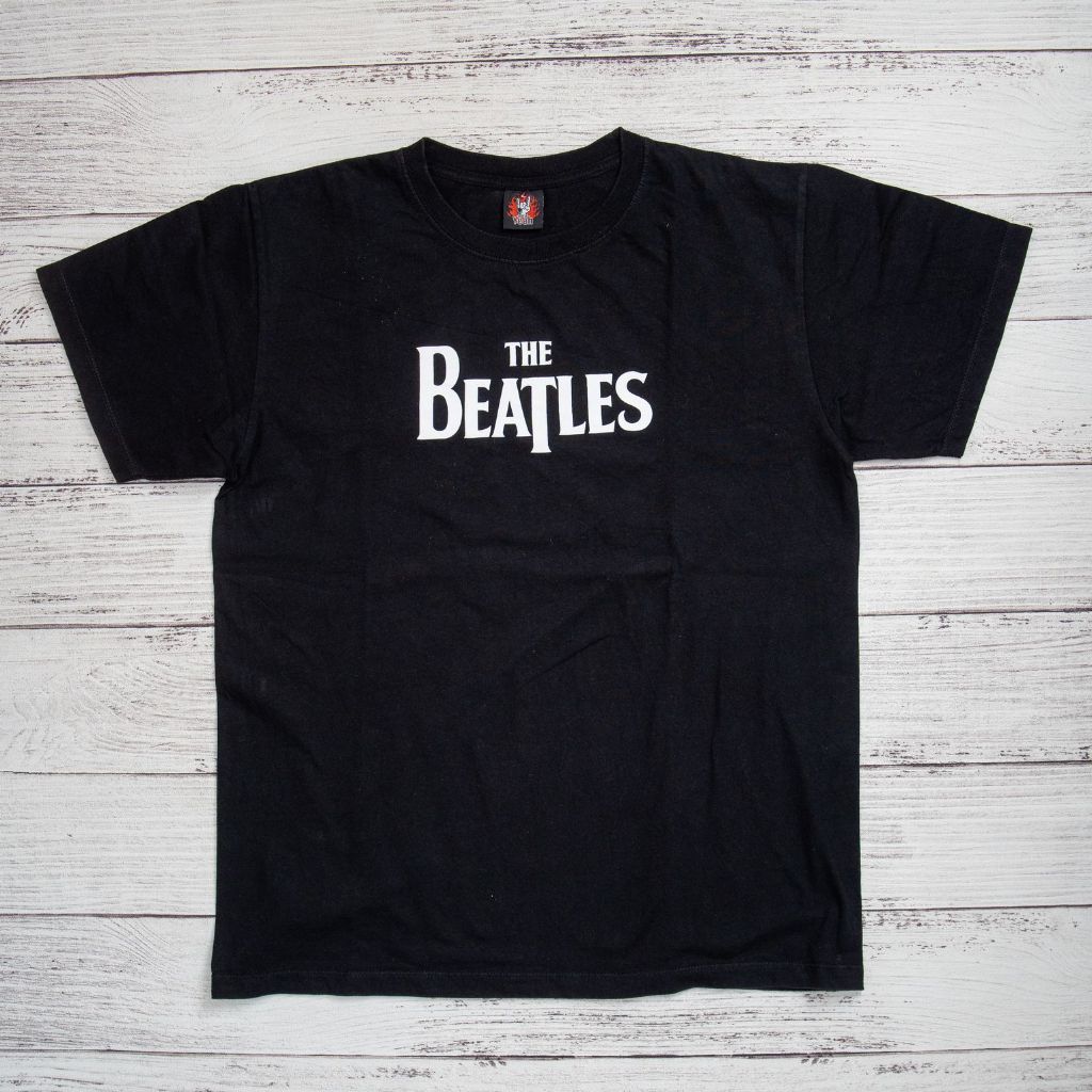 T-Shirt Kaos THE BEATLES tag Rock Yeah