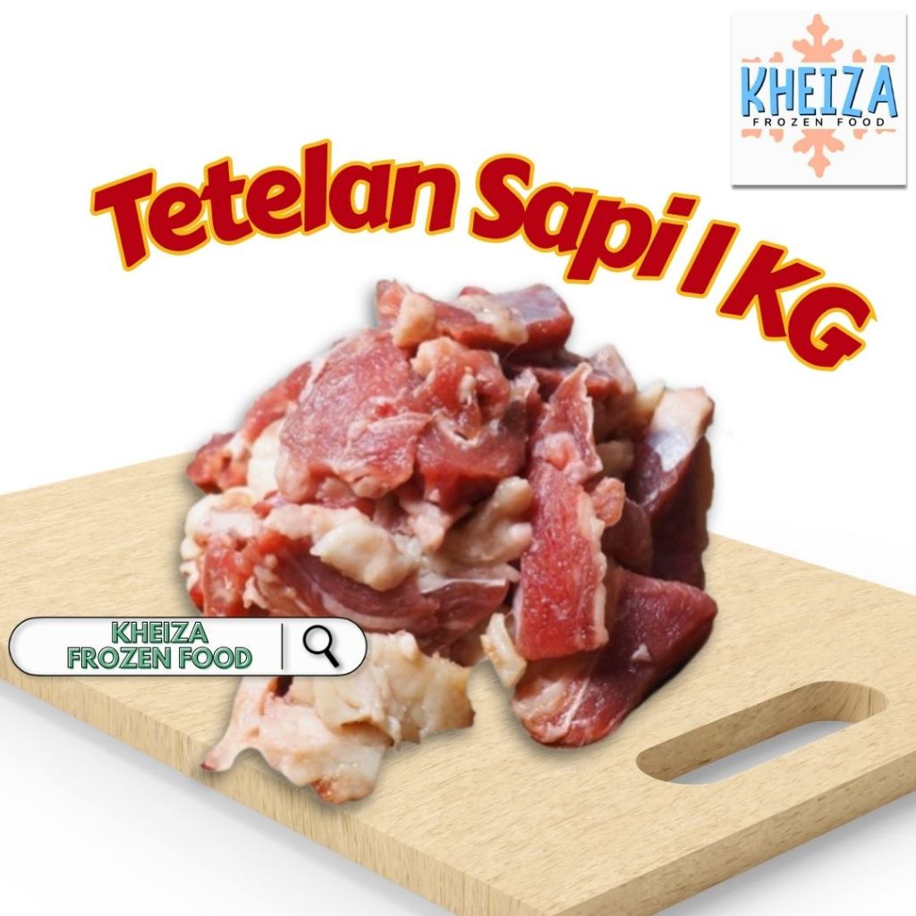TETELAN DAGING SAPI 1KG - Kheiza Frozen