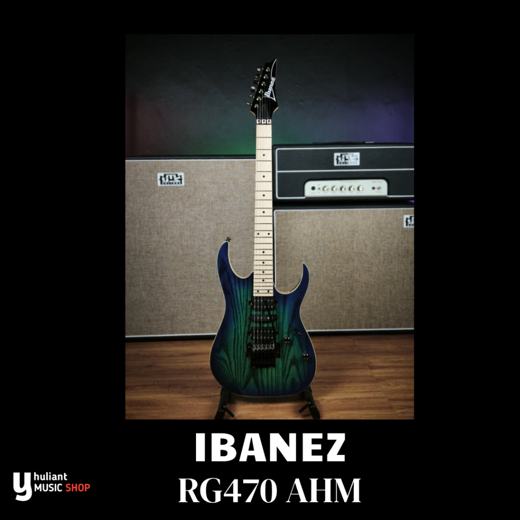 Ibanez RG470AHM Electric Guitar Original   Kondisi Second Mint Condition