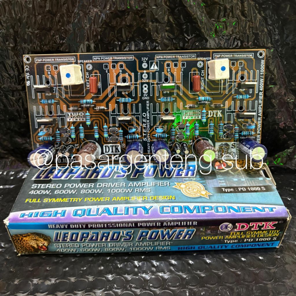 kit driver stereo dtk leopard