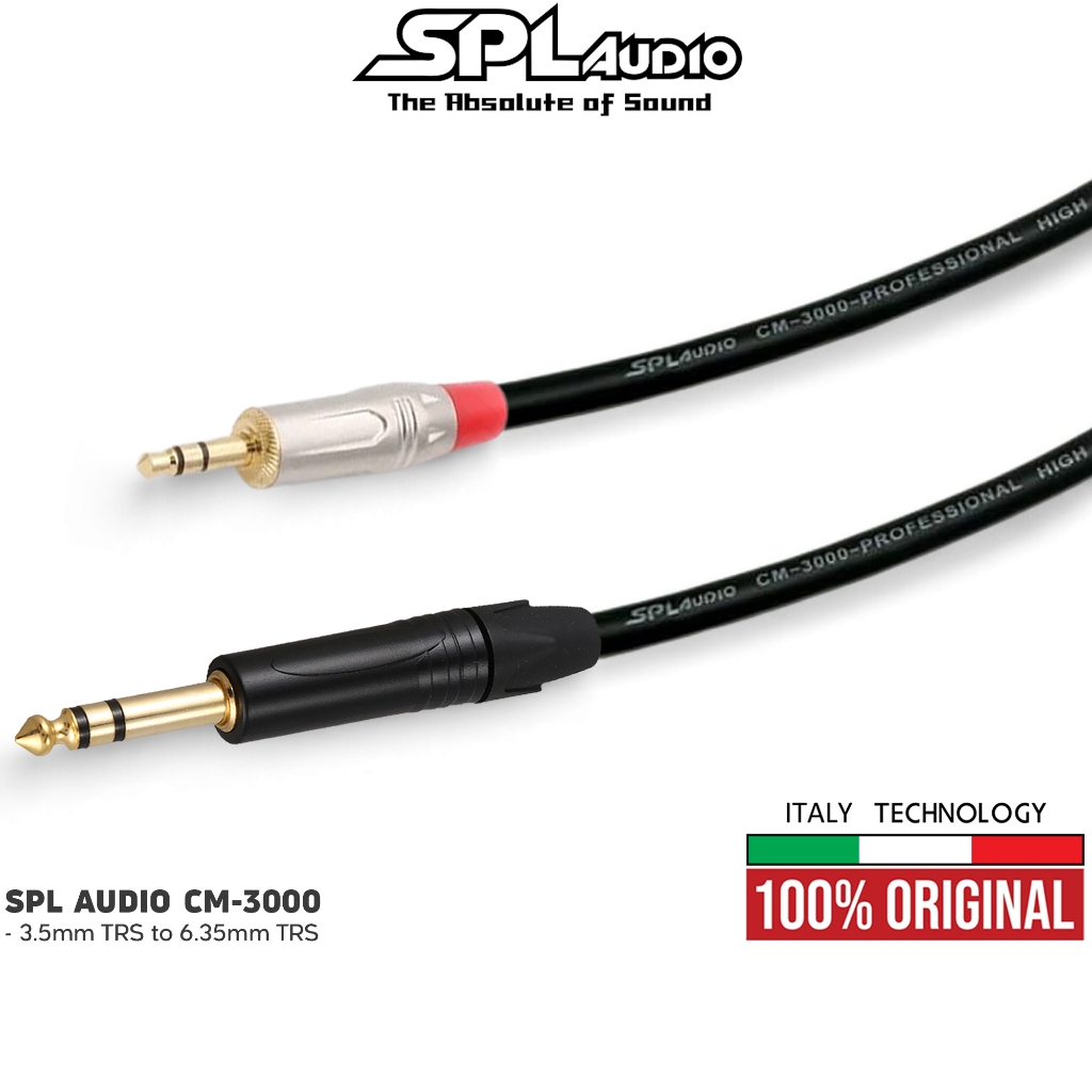 SPL Audio | Kabel Audio SPLaudio Jack 3.5mm to 6.5mm TRS - (SPL, GP, AKAI TRS - MINI)