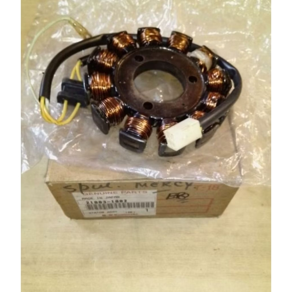 Spull Stator assy untuk KAWASAKI BINTER MERZY KZ 200 . Original KAWASAKI GENUINE PART . NOS. IMPORTE