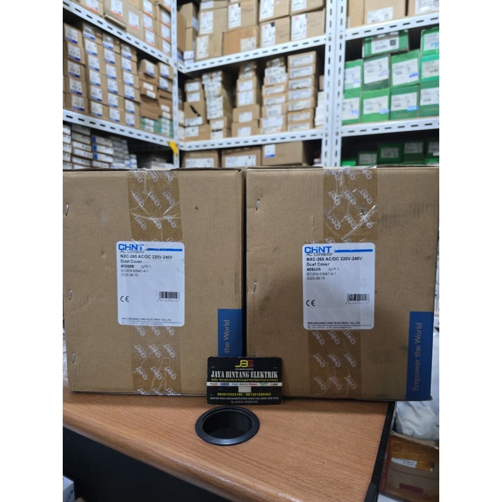 KONTAKTOR CHINT NXC-265 3P 220-240V AC/DC ORIGINAL