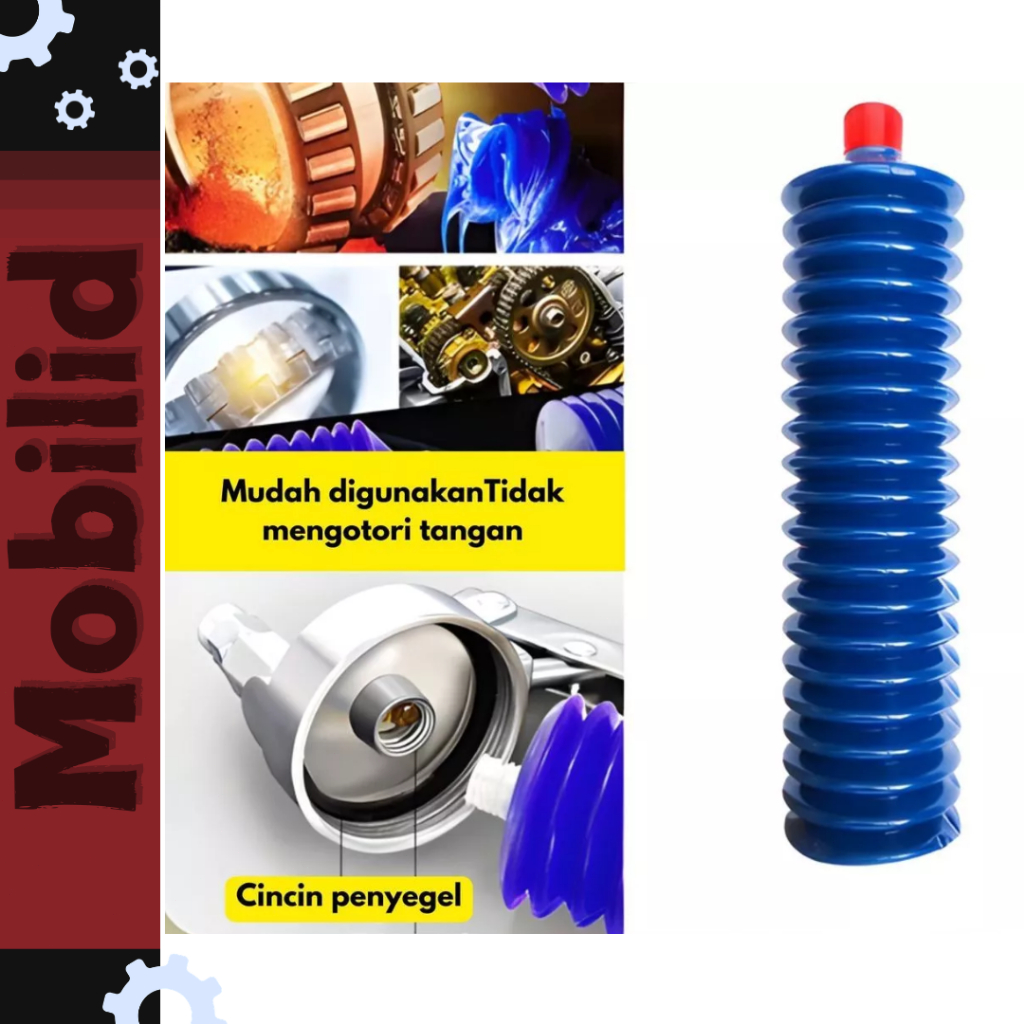 Grease Gemuk Pelumas Bearing Lithium 380° Tahan Panas Oli Gemuk Bearing Tahan Aus 300g