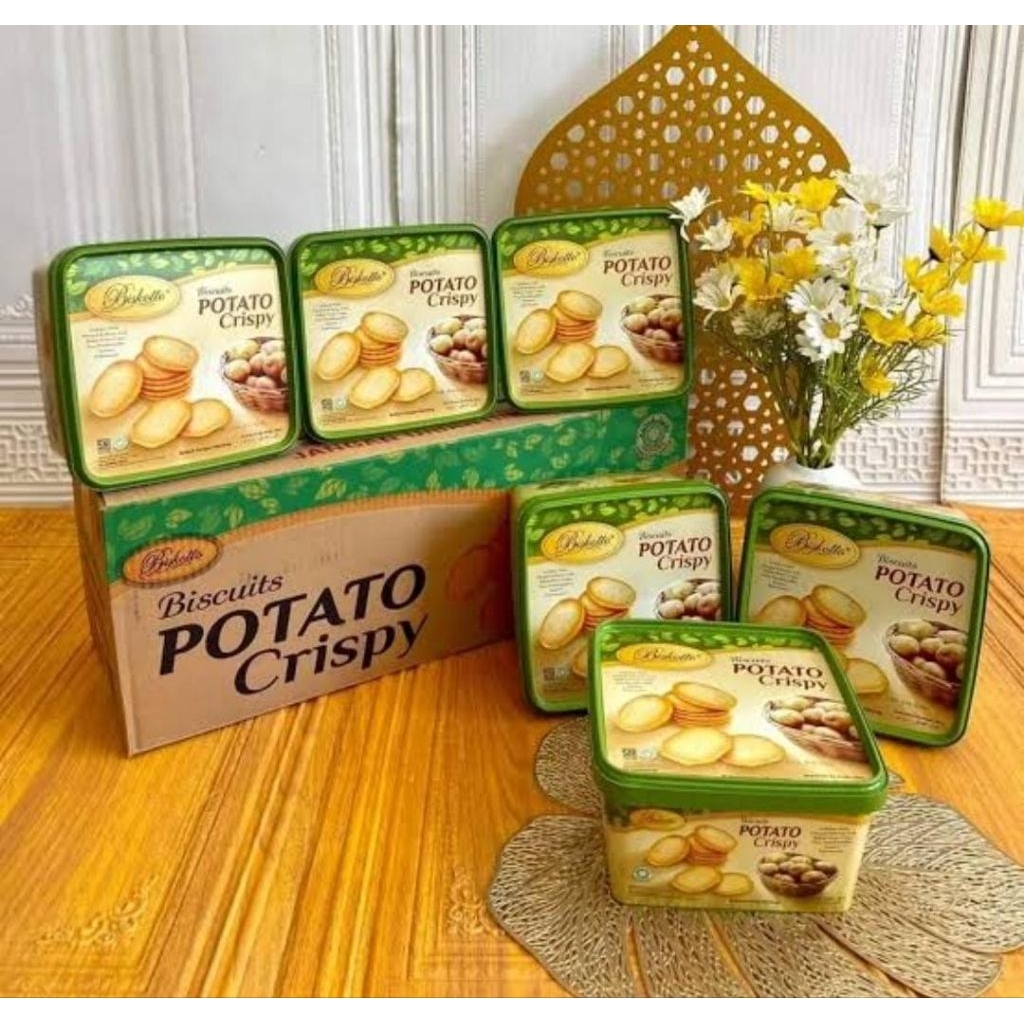 BISKOTTO POTATO CRISPY 400GR TERLARIS
