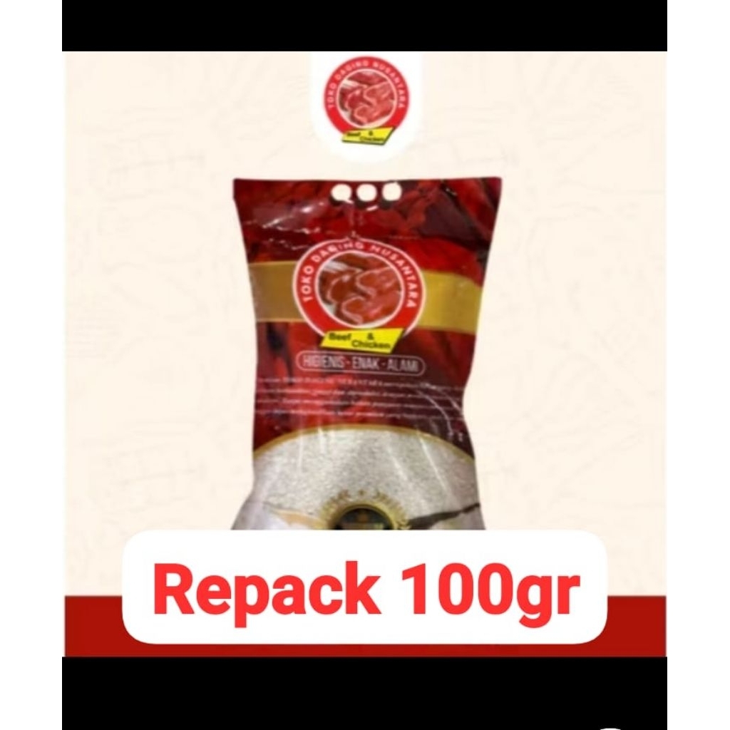 repack 100gr BERAS TOKO DAGING NUSANTARA