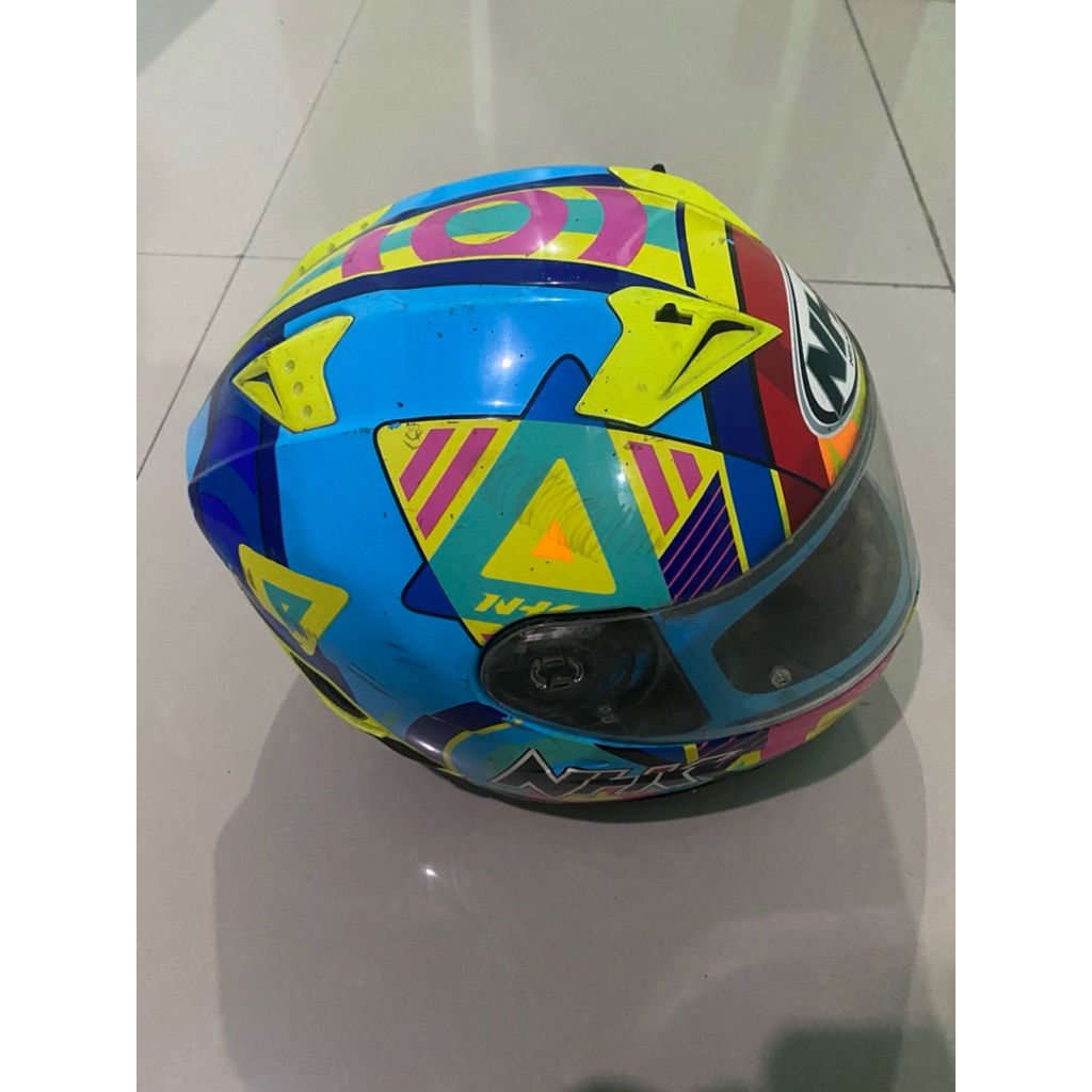 helm NHK TERMINATOR fullface bekas