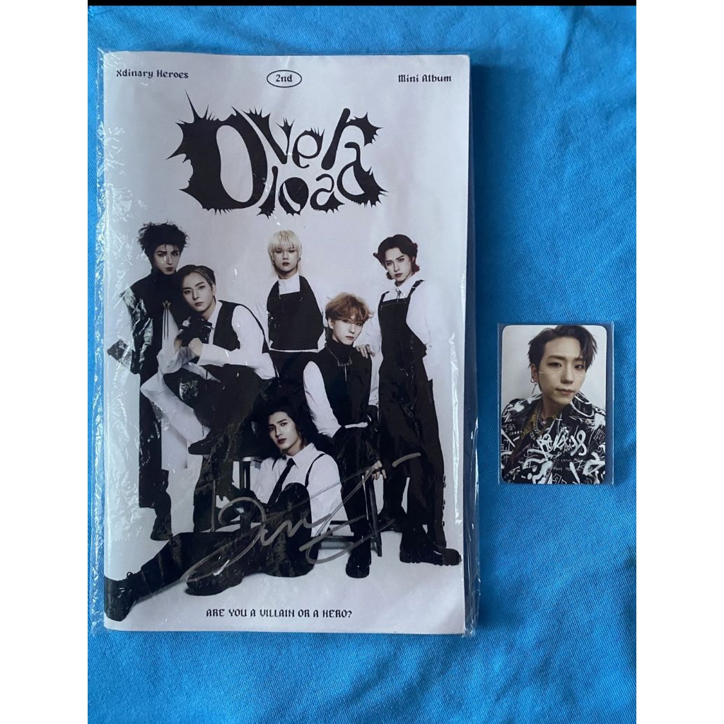gunil signed album hello82 overload xdinary heroes xh pc jungsu jooyeon pob gunil pola gaon