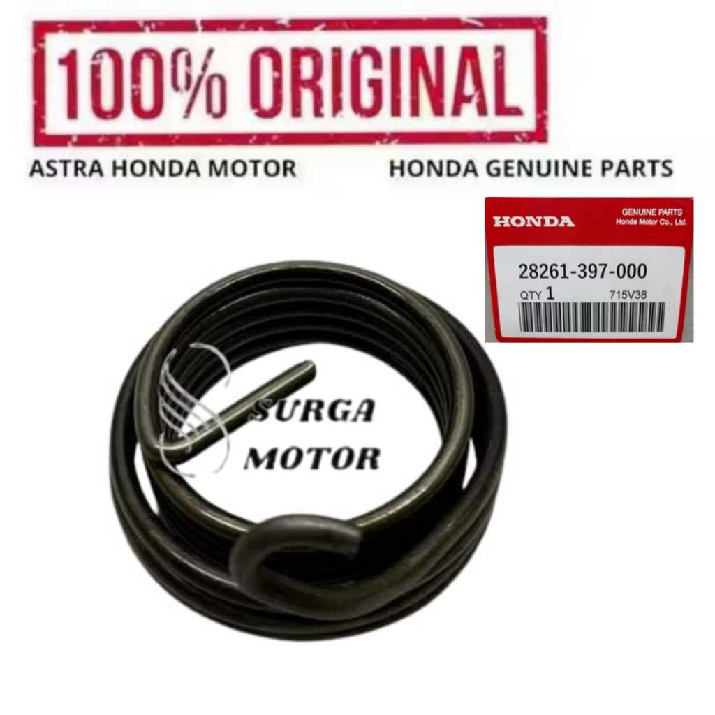 Per Selah Slah Engkol Engkolan Stater Motor Honda GL Pro Lama 28261397000 28261-397-000 Spring Kick 
