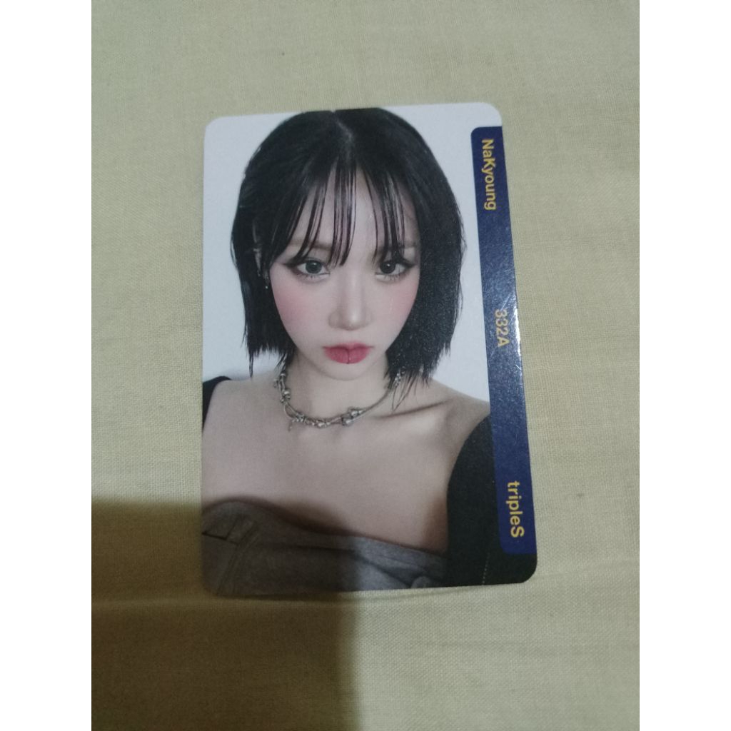 photocard Triples Nakyoung