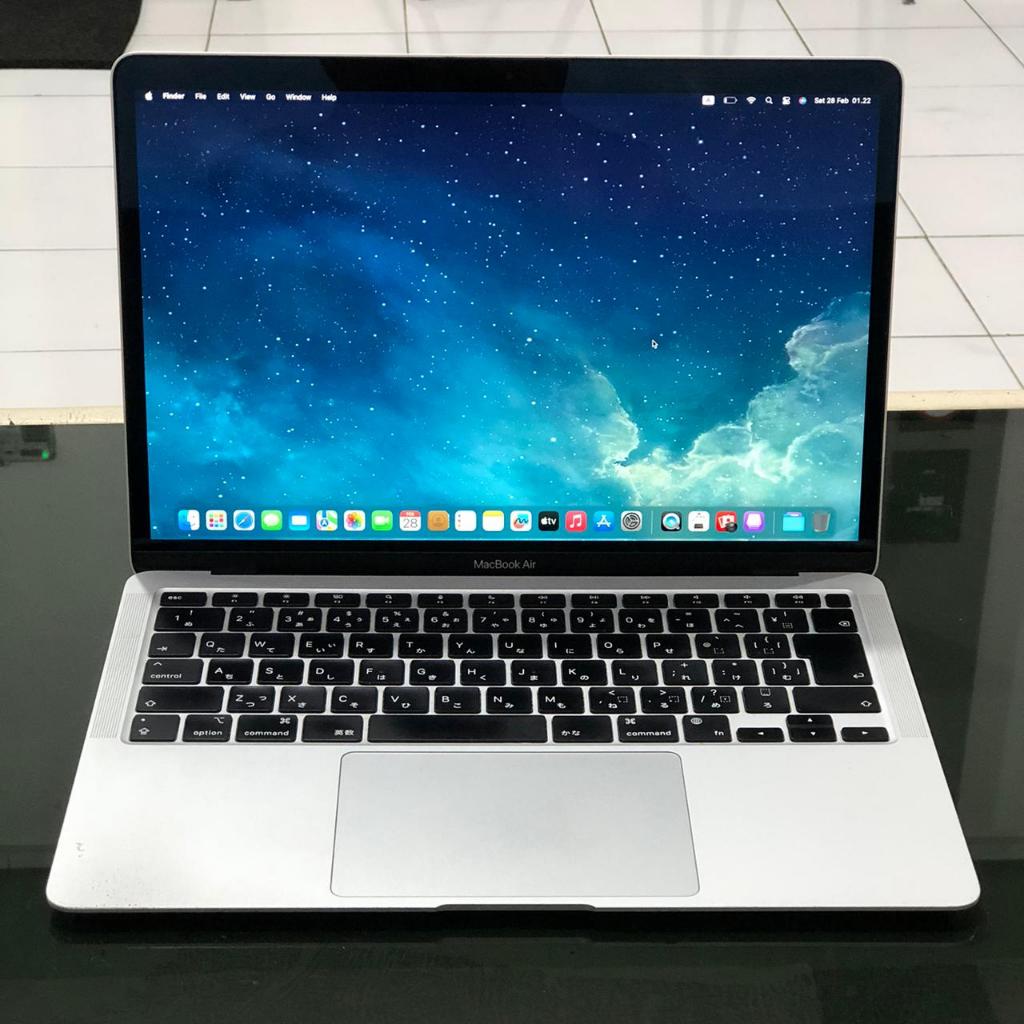 Macbook Air 13 INC Apple M1 RAM 16GB SSD 256GB Keyboard Japan