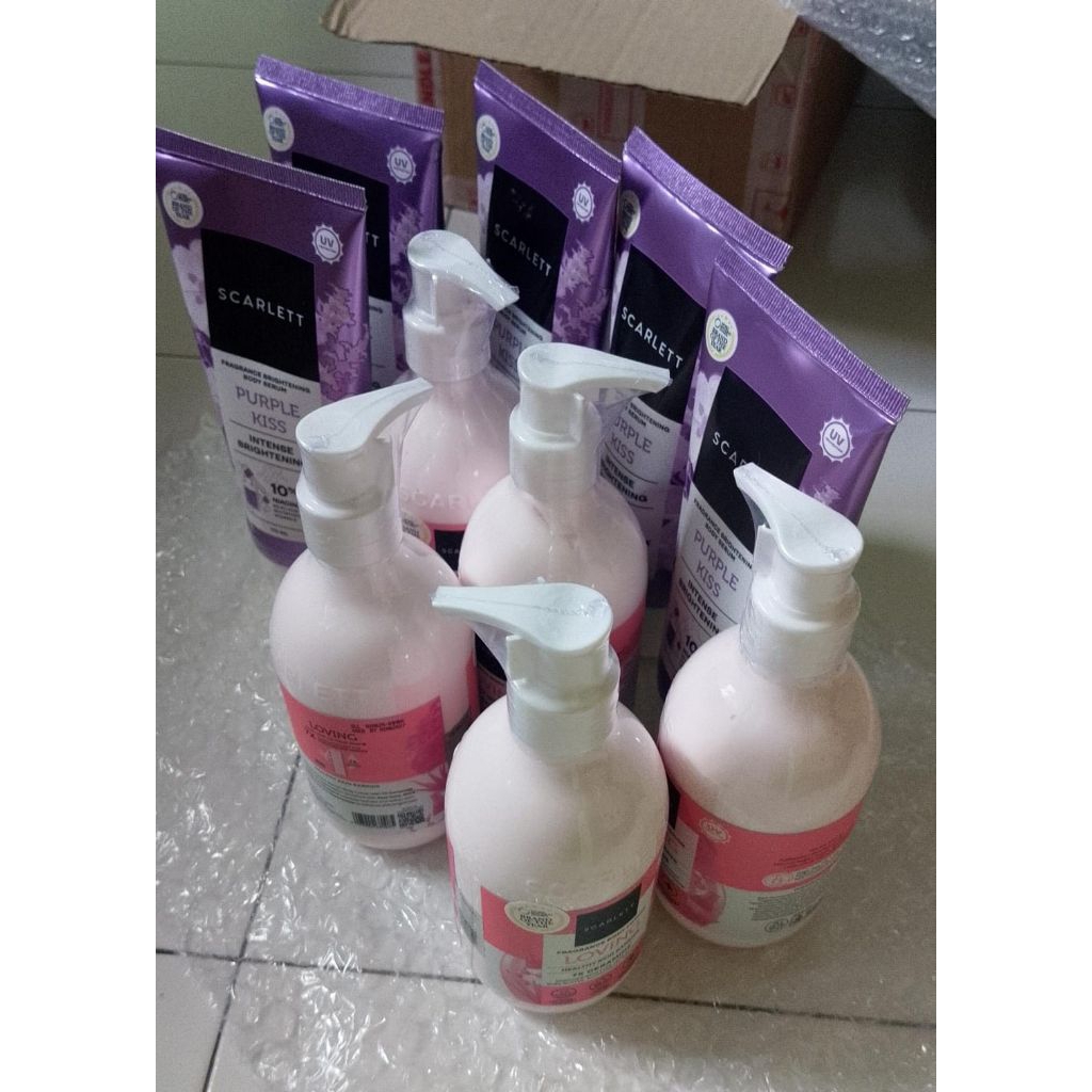 Hearts2Hearts x Teenieping Carmen Juun x Scarlett Fragrance Brightening Body Serum