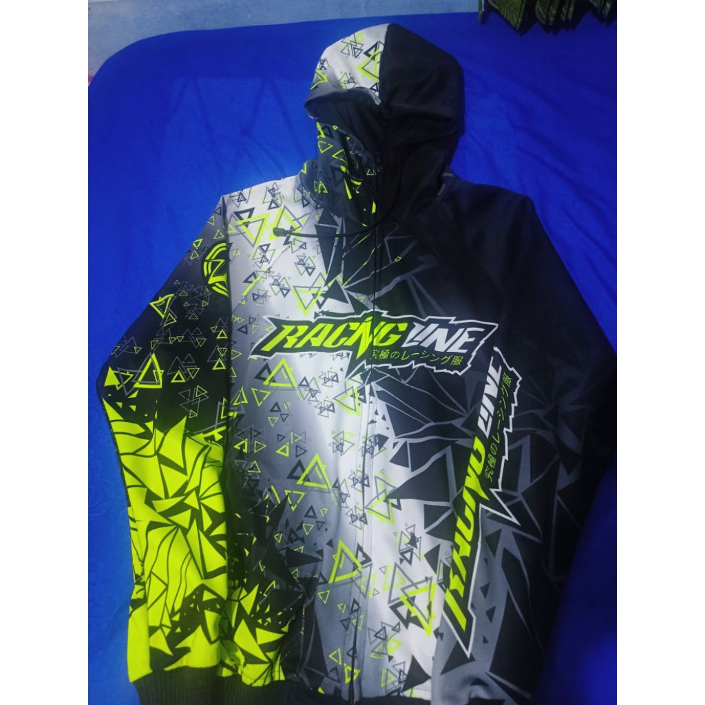 Jaket tracktop Racing Line (kondisi x)