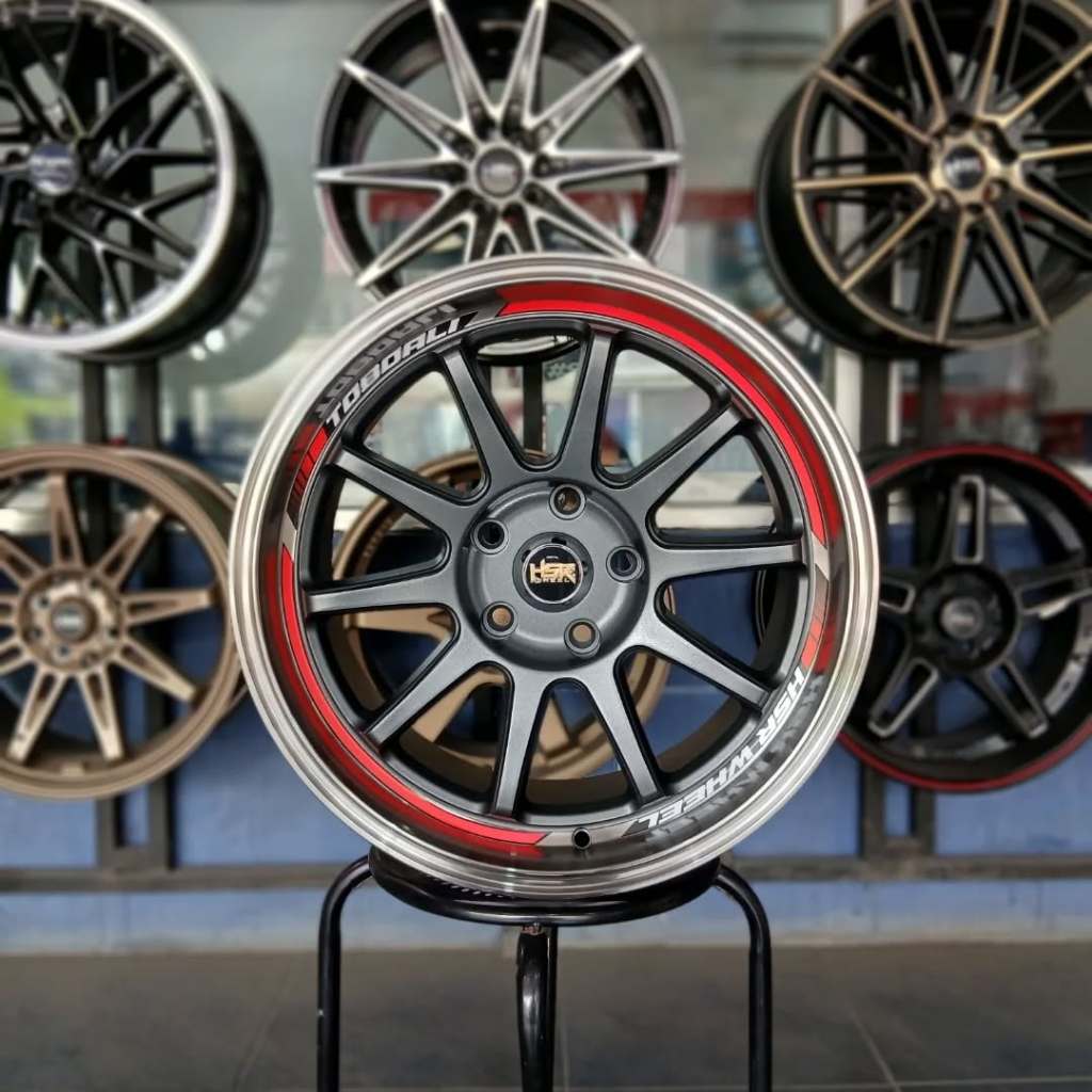 VELG MOBIL RACING HSR TOBOALI COCOK UNTUK VELG MOBIL INNOVA XPANDER CROOS CRV CIVIC