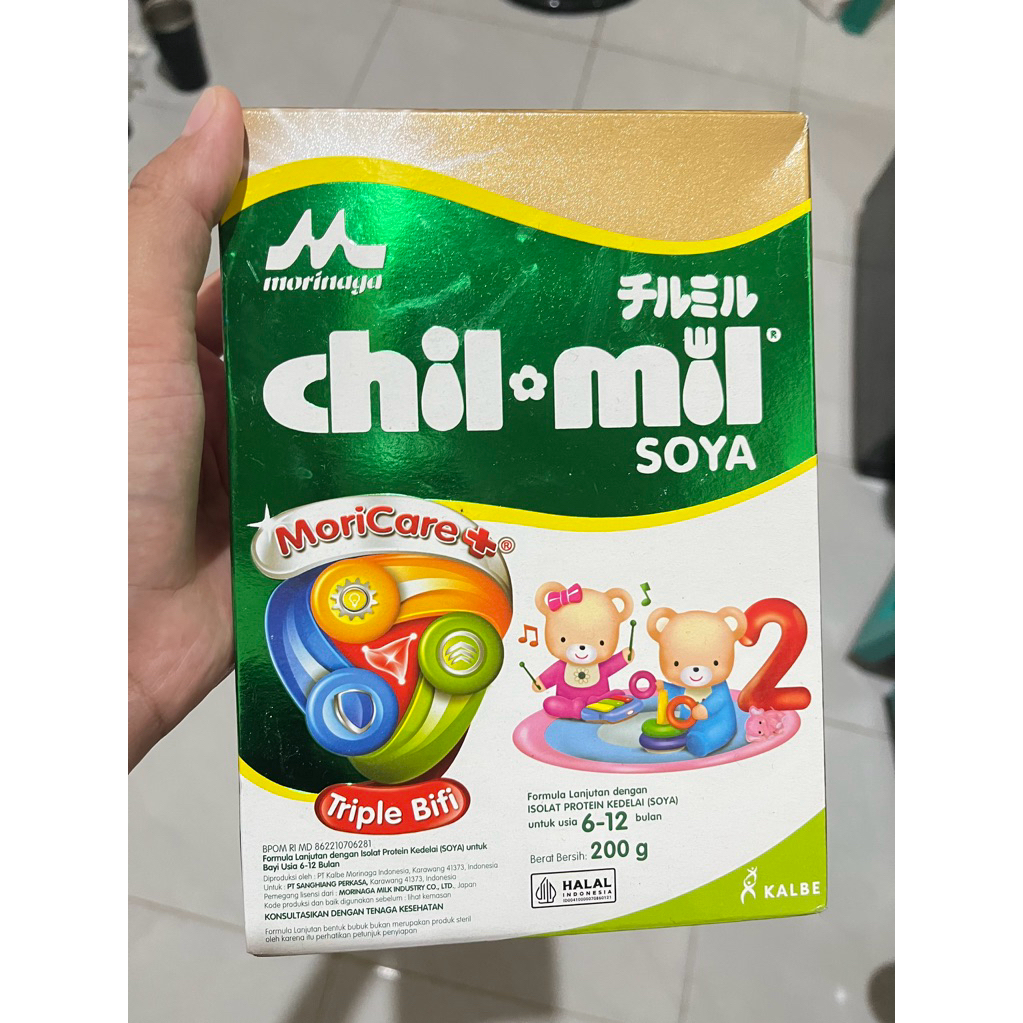 Morinaga chil mil soya 200gr 6-12 bulan