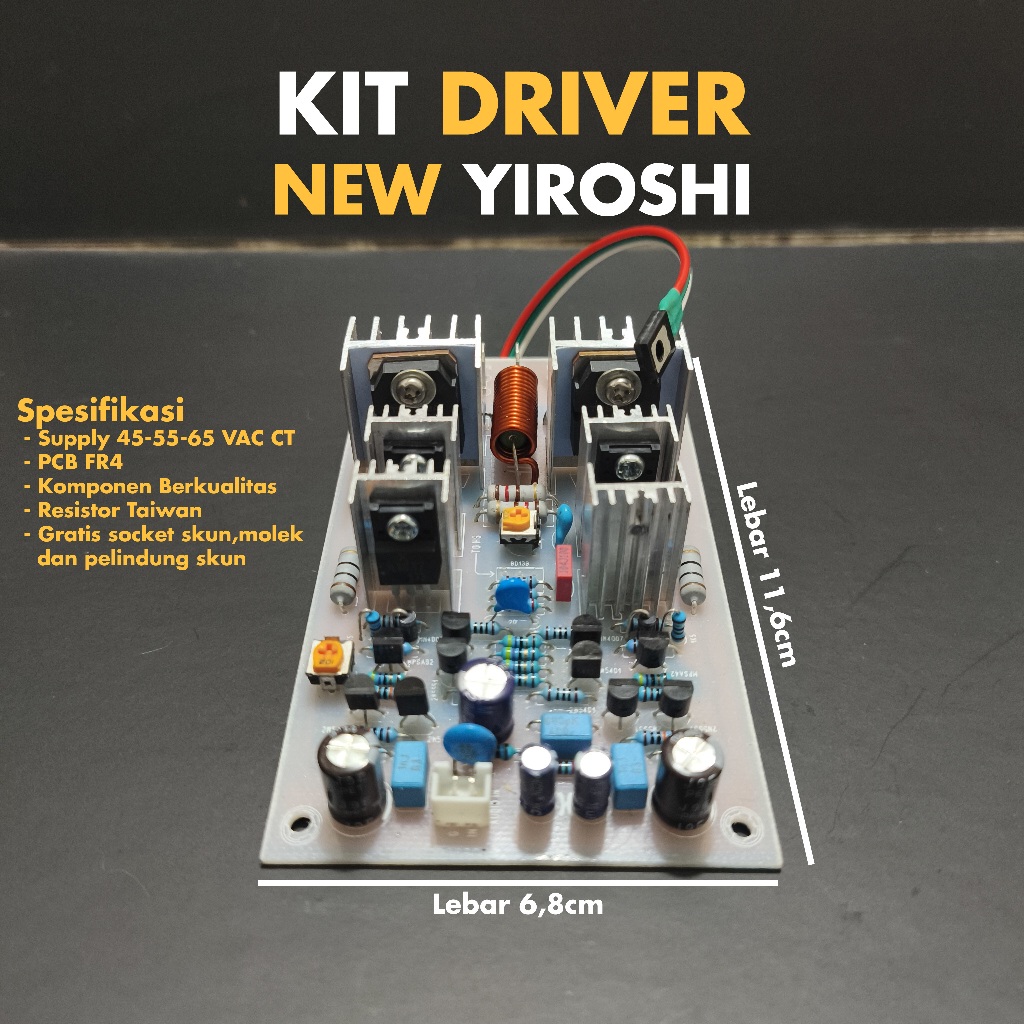 Kit Driver New Yiroshi / Driver Kit New Yiroshi