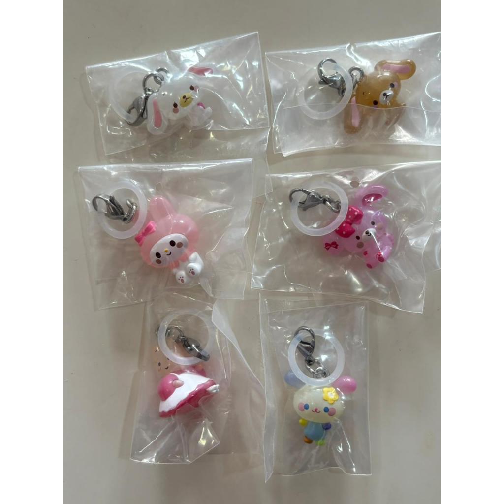 (READY) Gashapon Mejirushi Sanrio - usahana/Melody/Sugar bunnies/BonBonRibbon/MarronCream