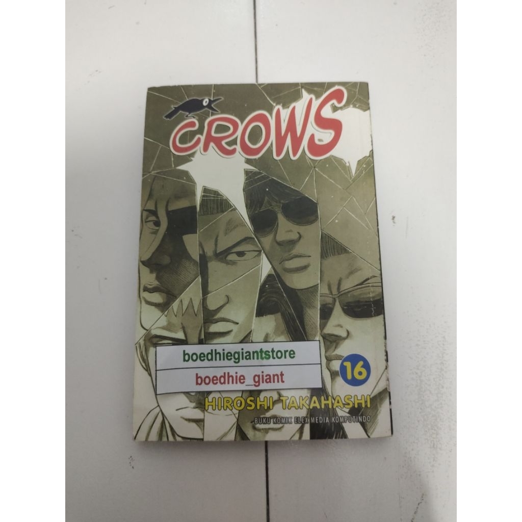 Komik Crows 16    (2), TS