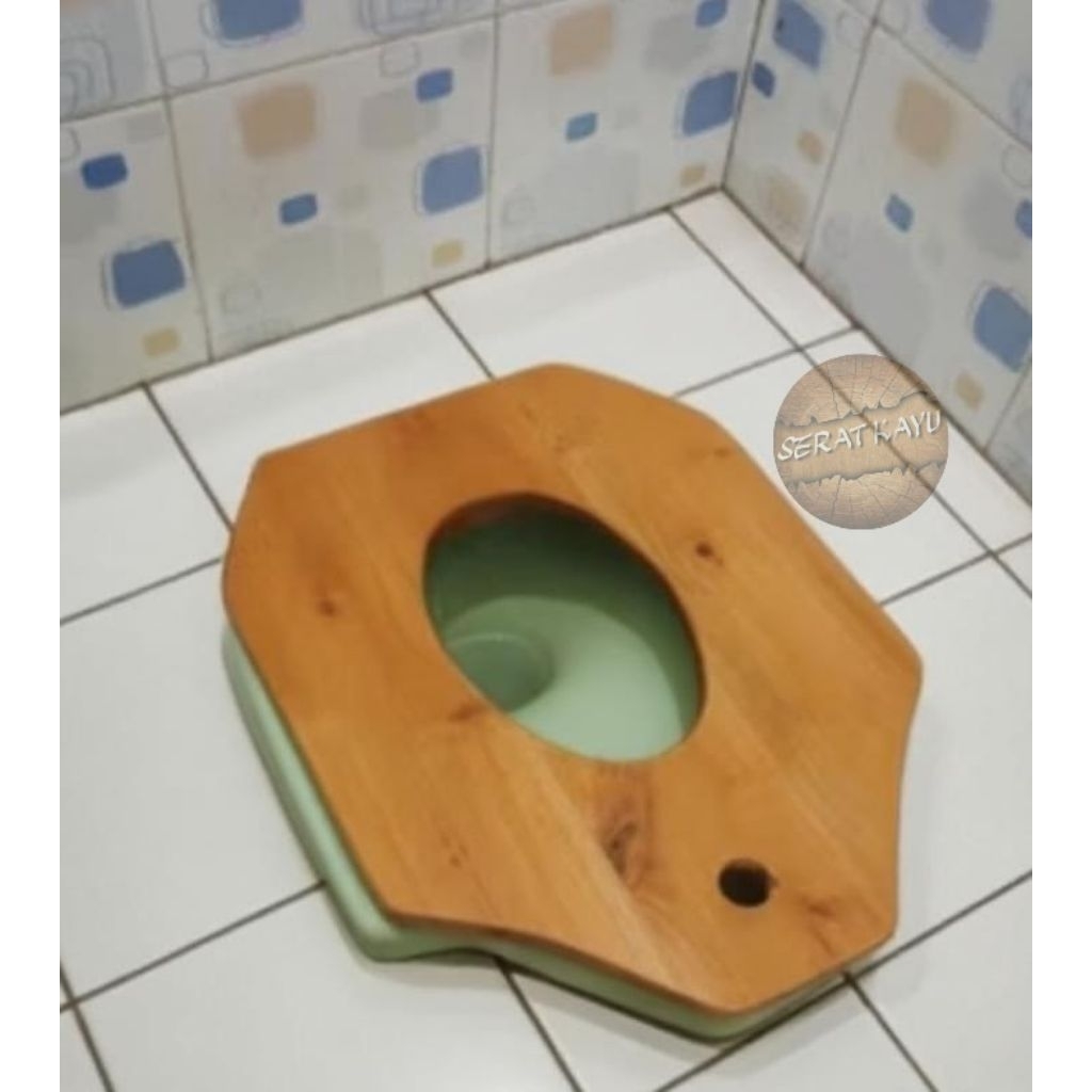 Papan Toilet Jongkok anak Dudukan Wc Anak kloset kayu portable