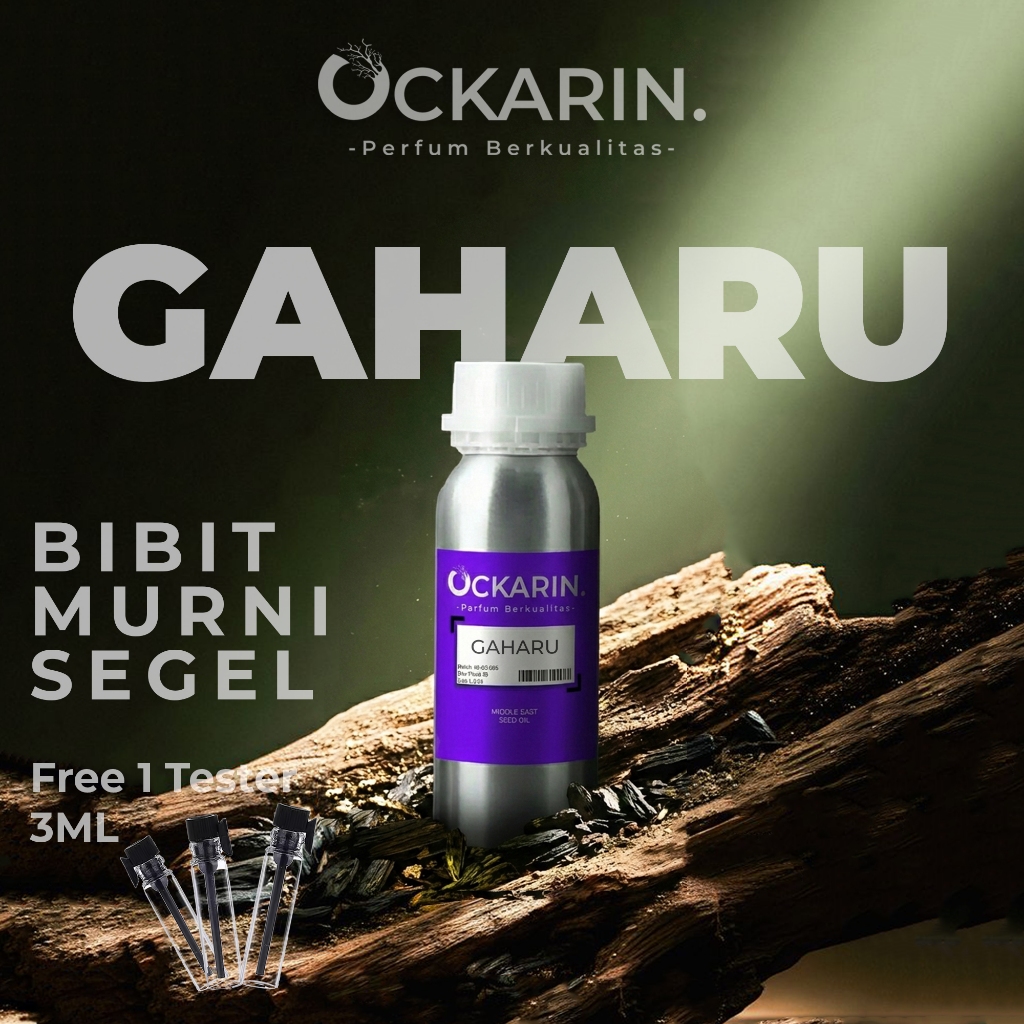 Bibit Parfum Gaharu Oud Segel Pabrik Murni Aroma Premium Minyak Wangi Gaharu Timur tengah