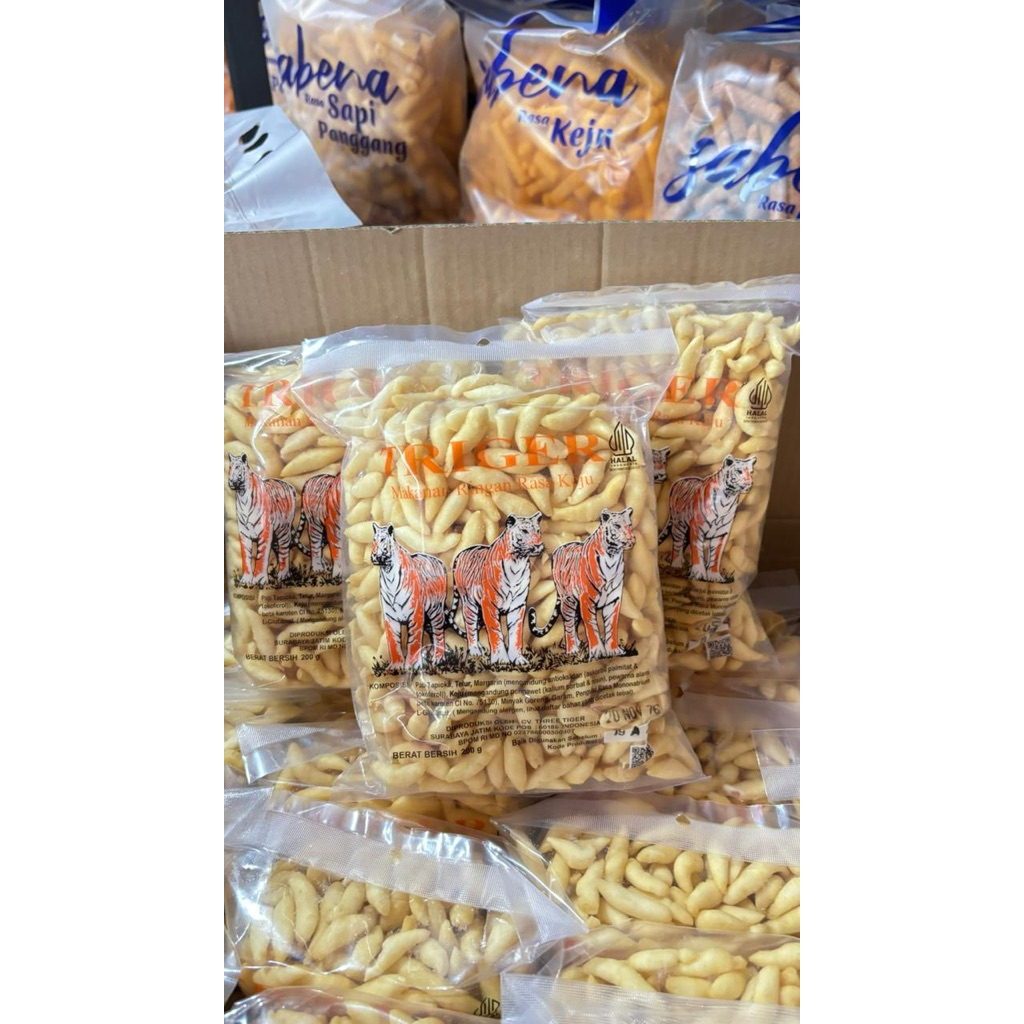 (200gr) BIDARAN KEJU TIGER