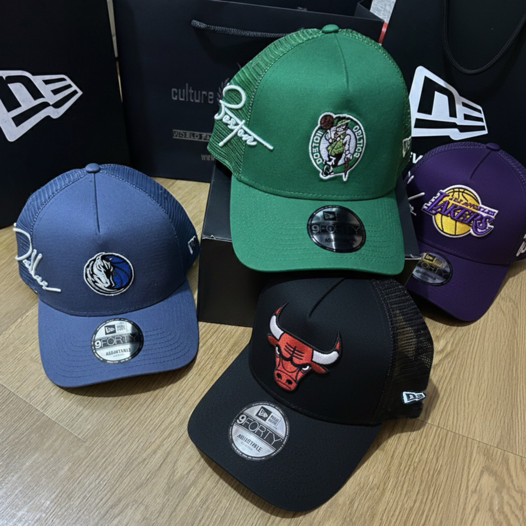 New Era 940 A Frame Trucker NBA Series