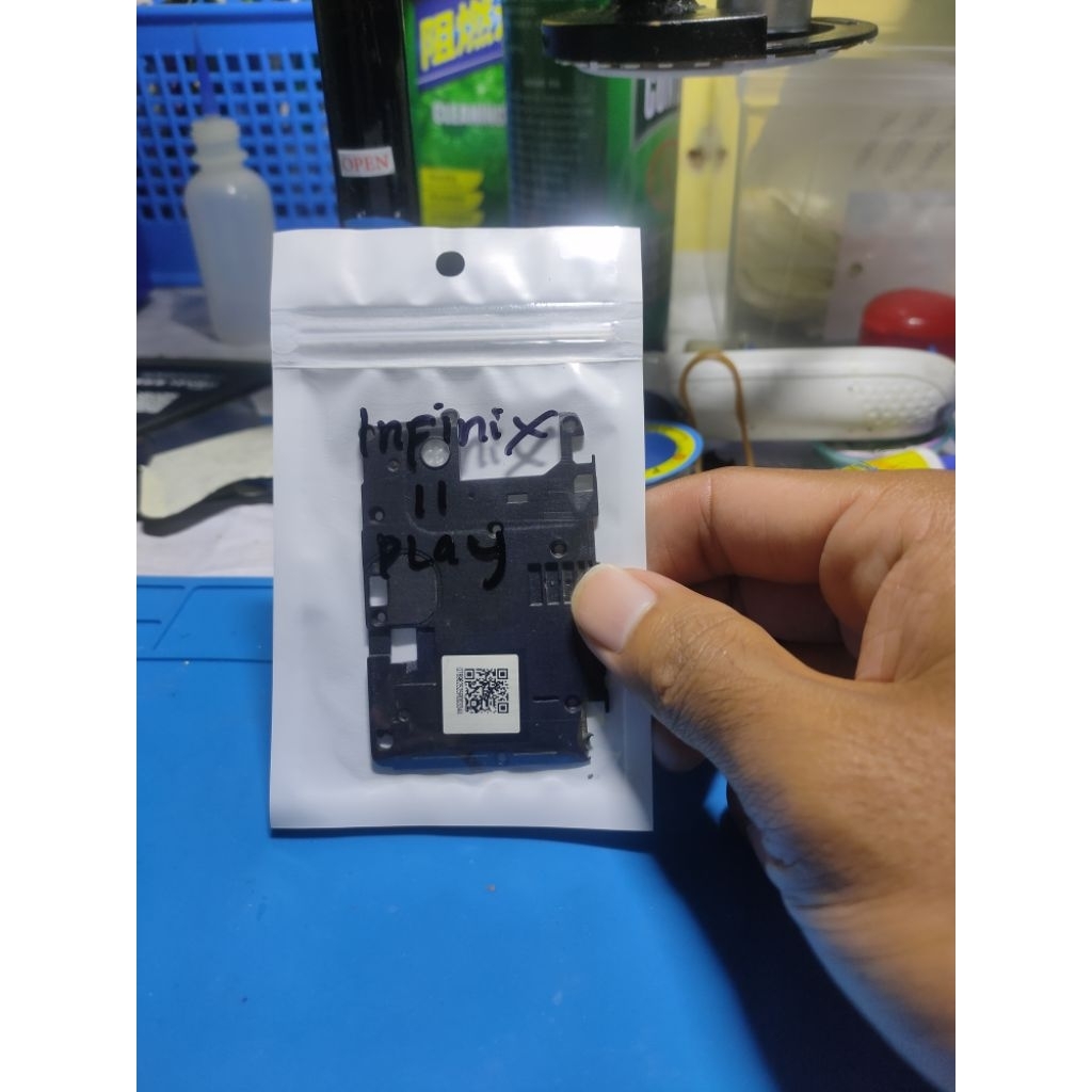 tutup mesin Infinix hot 11 play