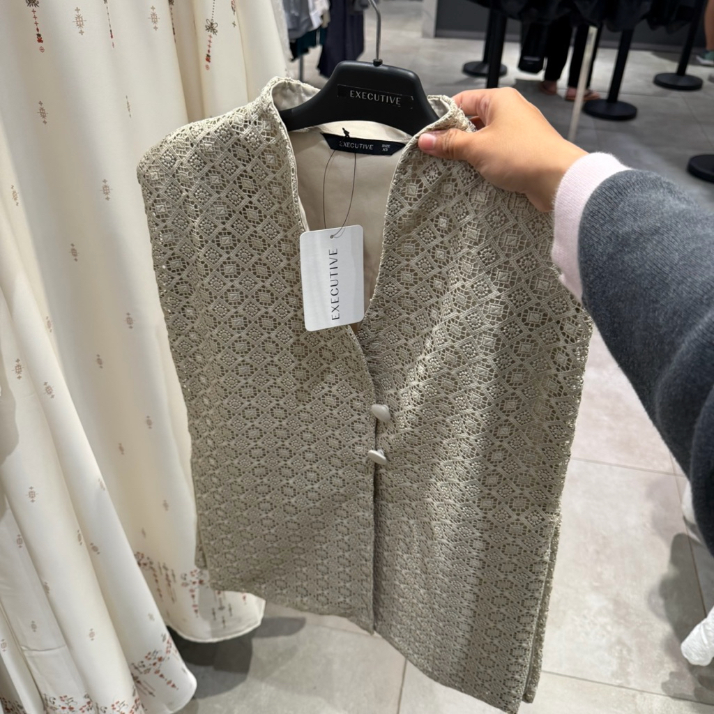 Vest rompi lace brokat eid series executive