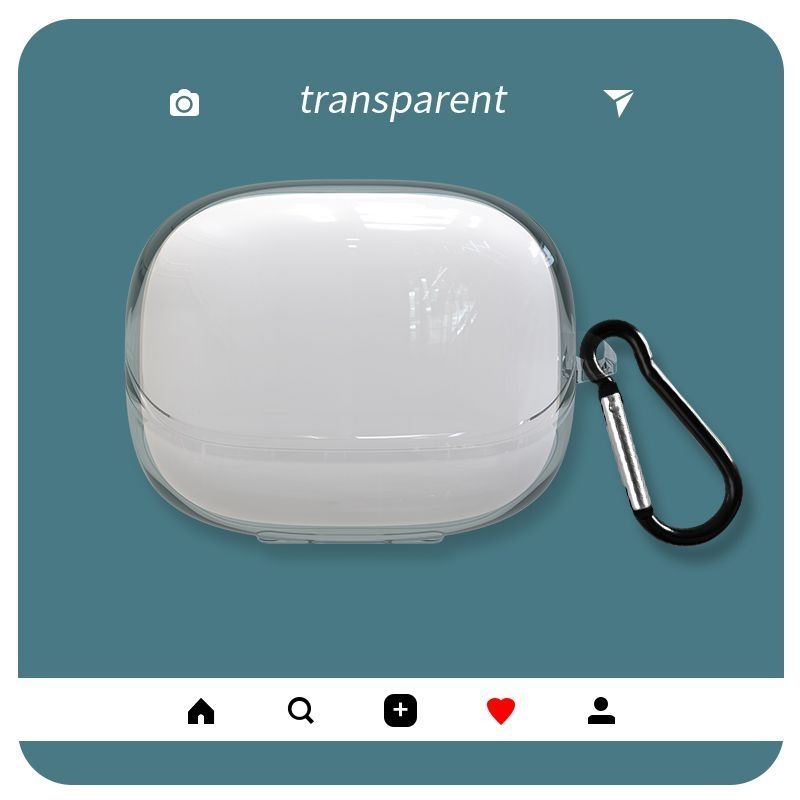 PREMIUM Clear Soft TWS BASEUS BOWIE MC1 PRO M2S PRO case cover casing Transparan