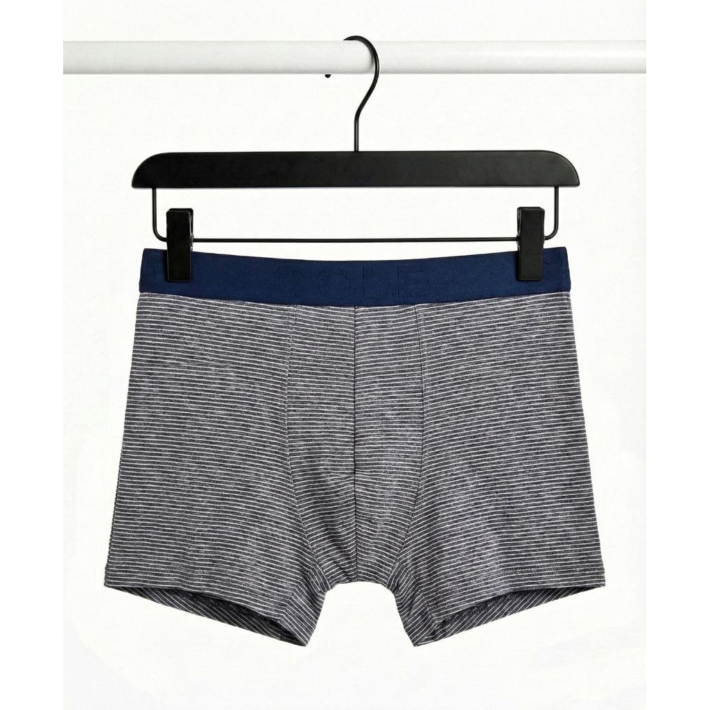 Underwear Cole Boxer Active Pria Tipe Setrip Bahan Katun Tanpa Box