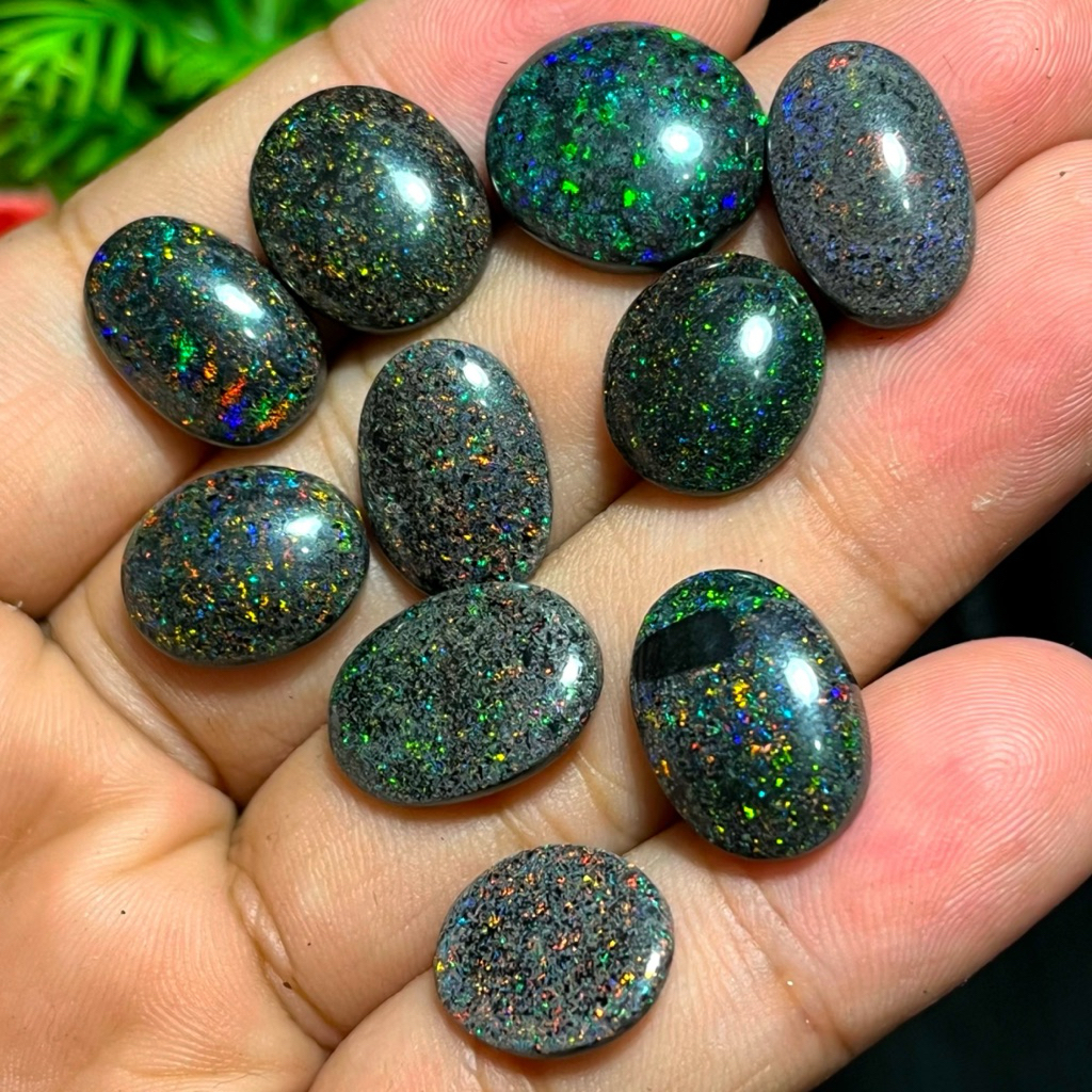 Natural opal australia andamooka kalimaya ausi permata HQ MKY-77