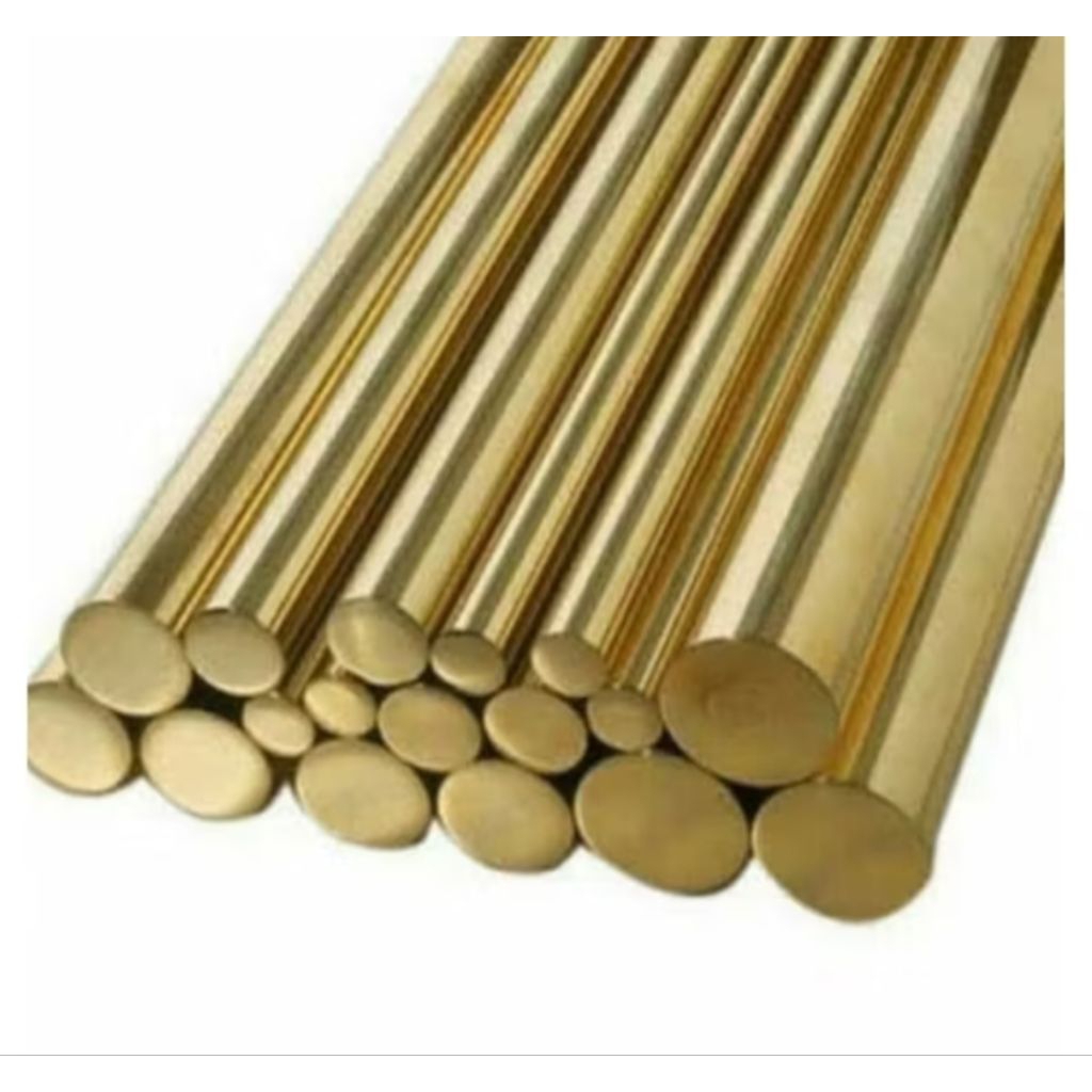 AS KUNINGAN 12MM X 250MM AS KUNINGAN BULAT BRASS