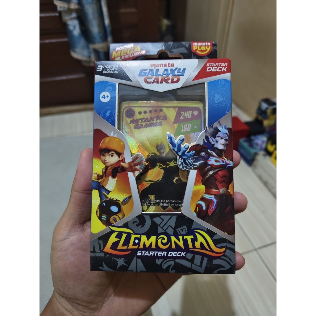 Monsta Galaxy Card ID - Starter Deck Elemental