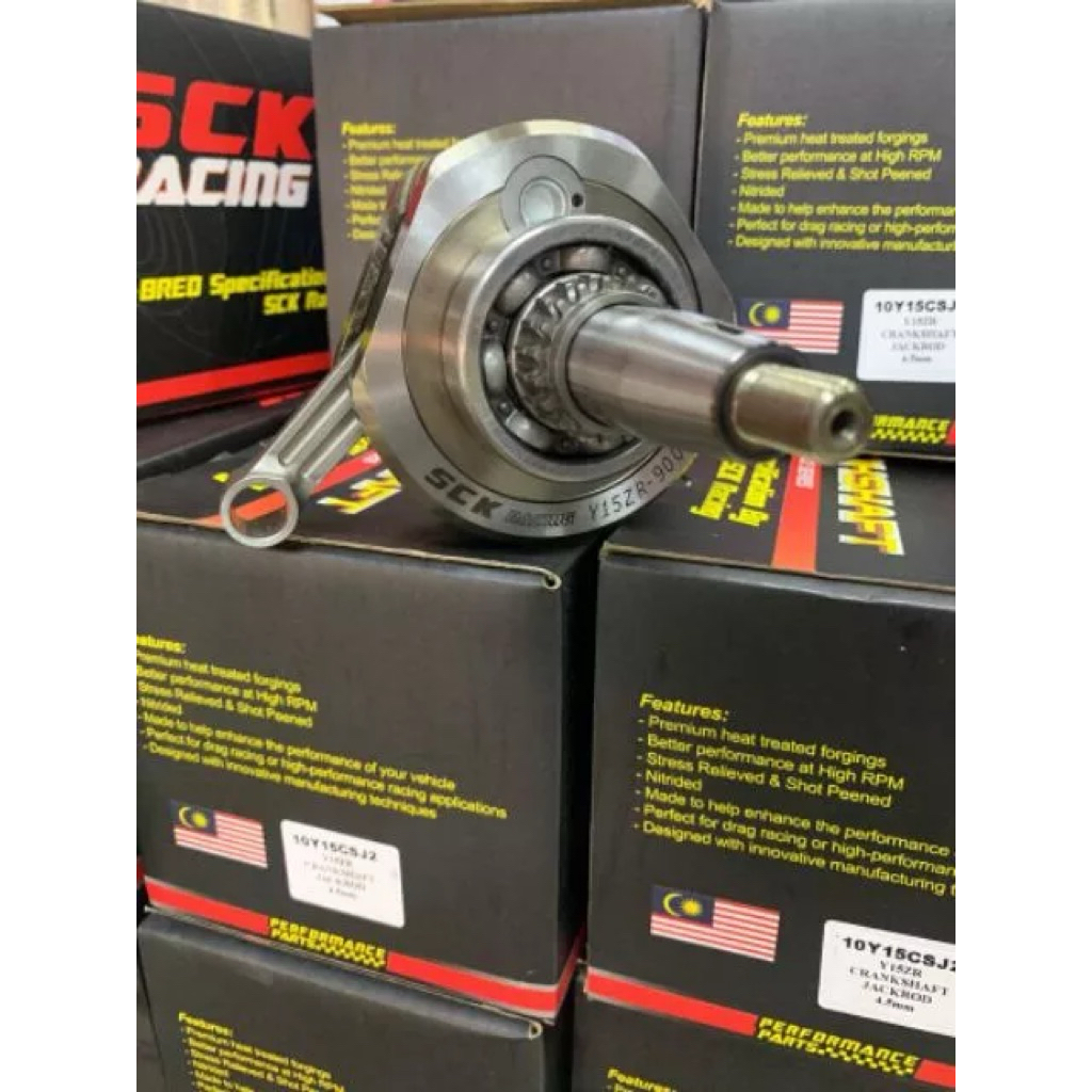 Crankshaft kruk as bandul stroke up jupiter mx new,mx king sck racing malaysia.