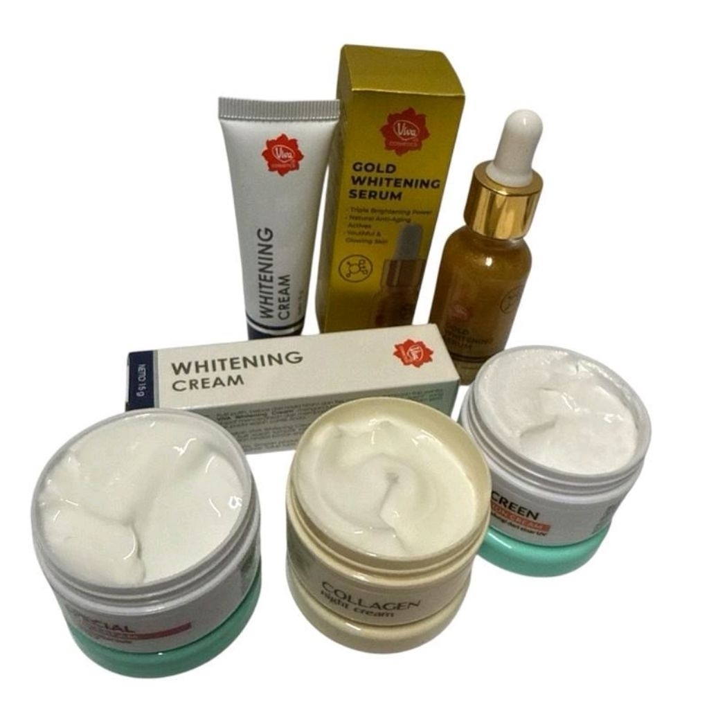 VIVA COSMETIC PAKET 5IN1 Al VARIAN ORI BPOM Wajah Perawatan Kosmetik