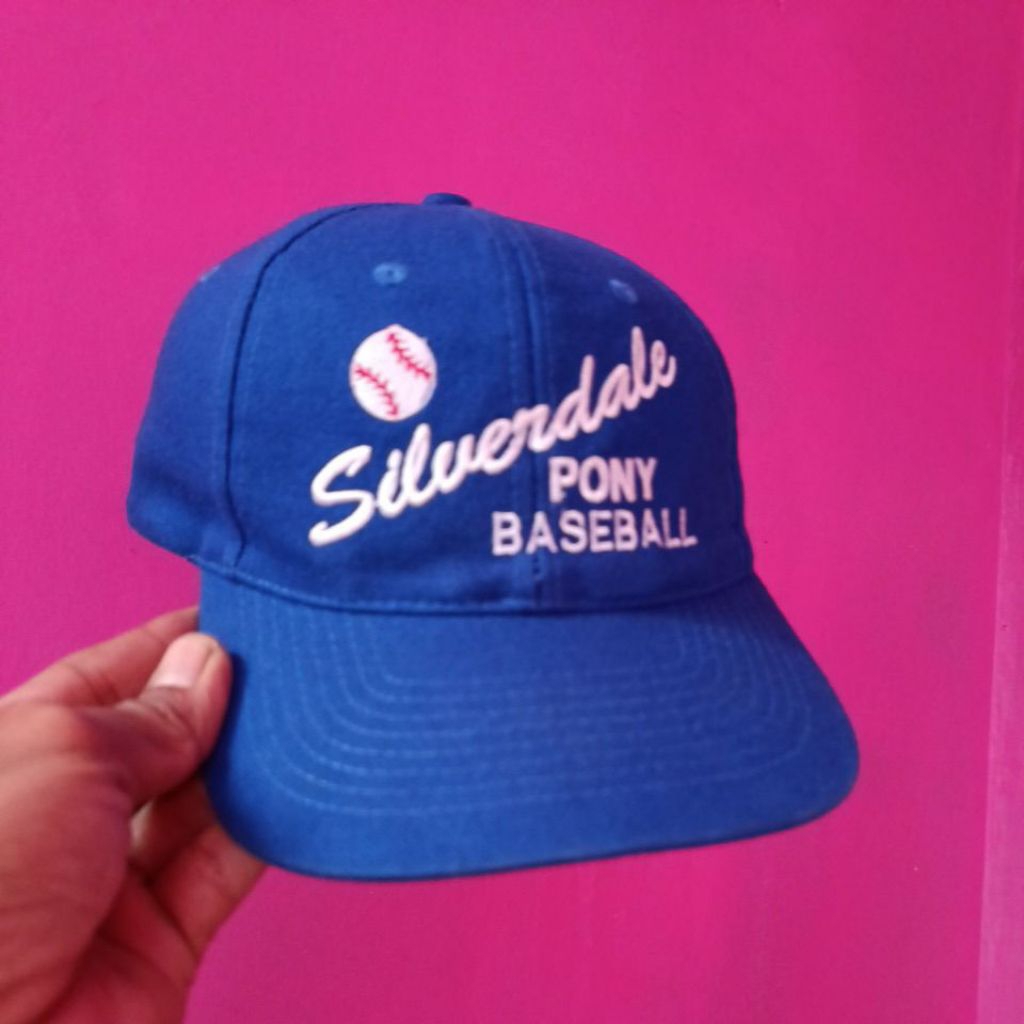 topi vintage baseball kc original second