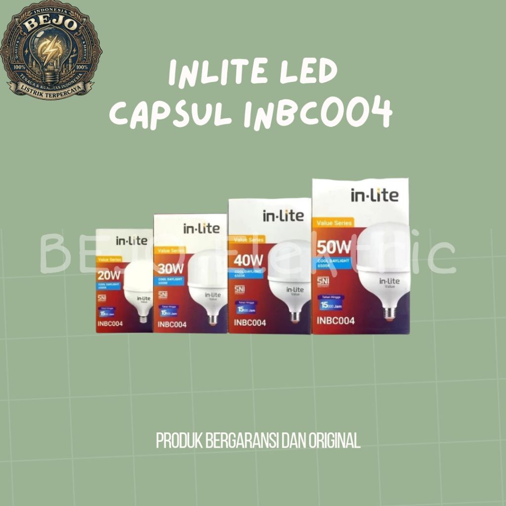 InLite Capsul LED INBC004 20W, 30W, 40W, 50W