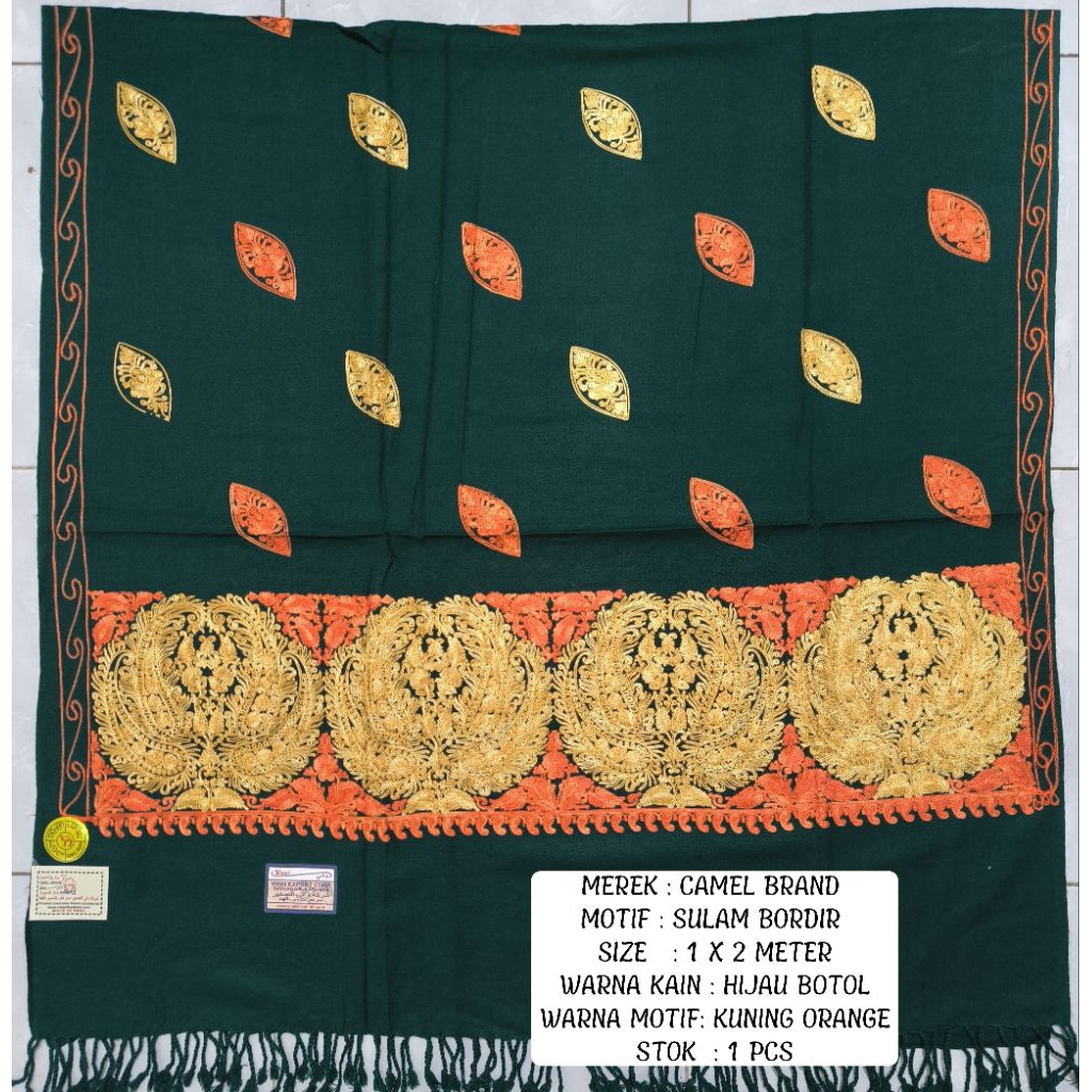 sorban kashmiri hitam elegan sorban kasmiri hitam sulam bordir surban kashmiri hitam sulam sorban ka