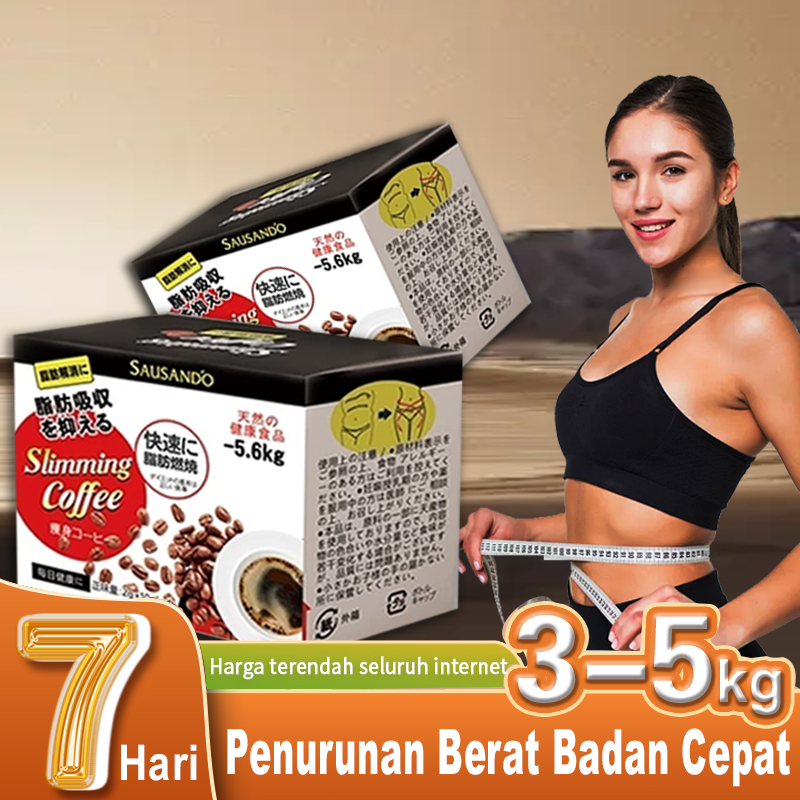 Kehilangan berat badan kopi  Kopi pelangsing perut buncit ampuh mr detox sliming  Kopi teh pelangsin