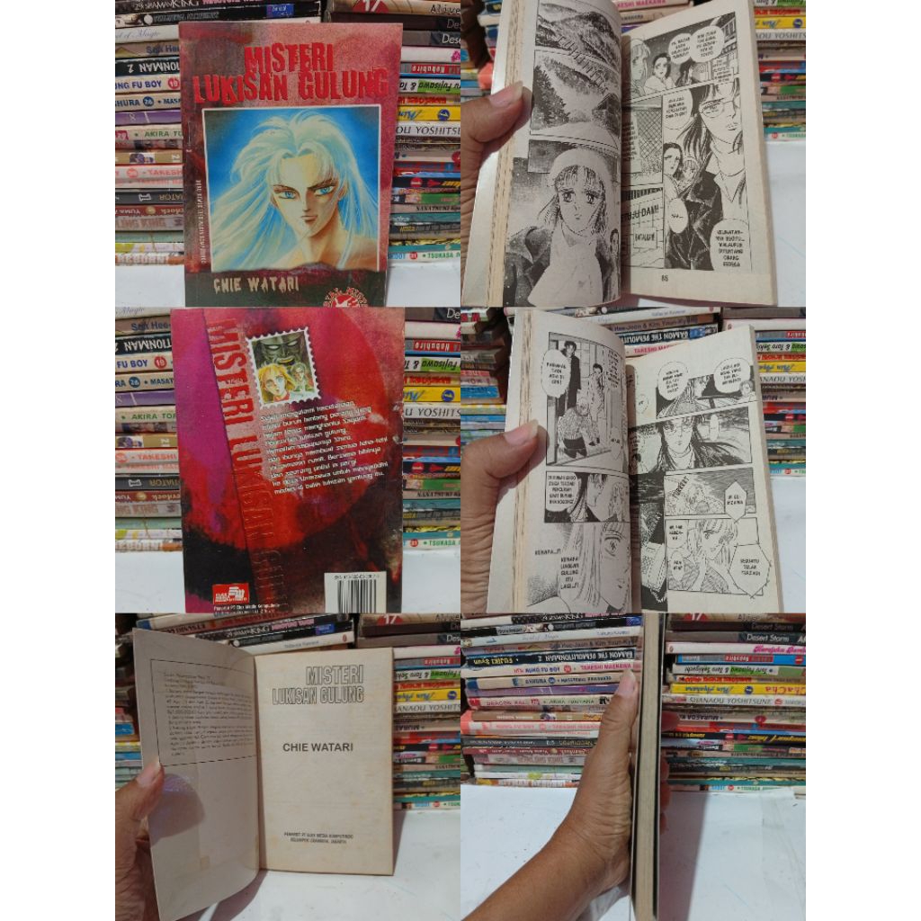 Komik Serial Misteri Lukisan Gulung (Chie Watari)