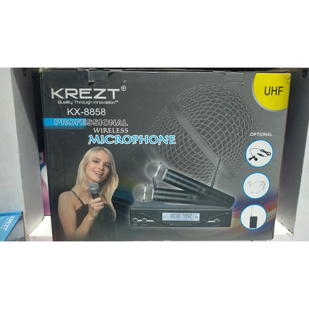 microphone krezt KX-8858 wireless