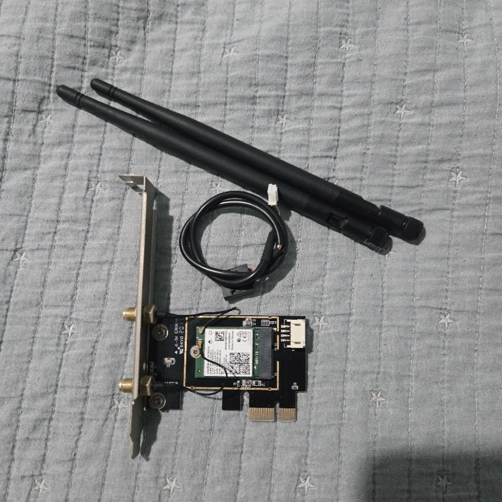 Wifi Card AX 201 wifi 6 + PCI-E fullset