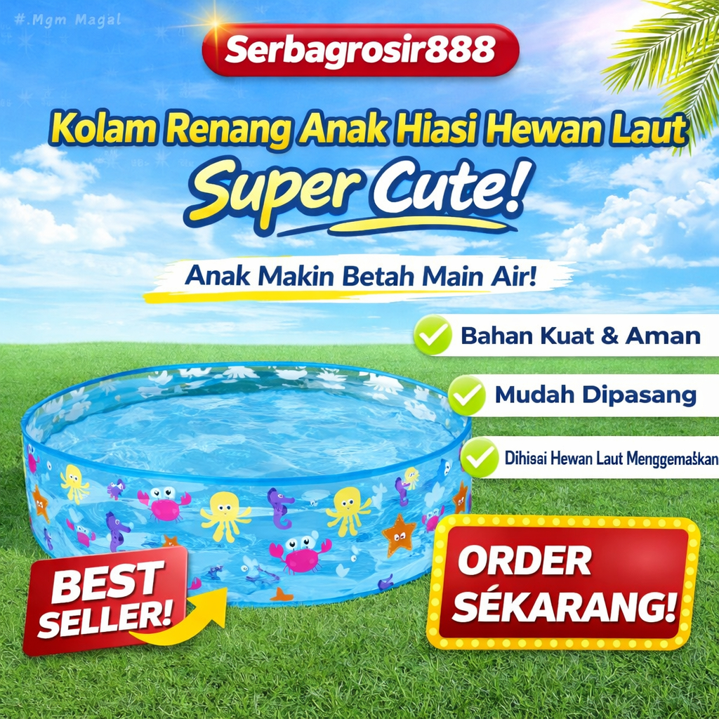 kolam renang anak tanpa pompa 122 cm 55028 - kolam anak 122 cm tanpa pompa kolam mandi bola anak